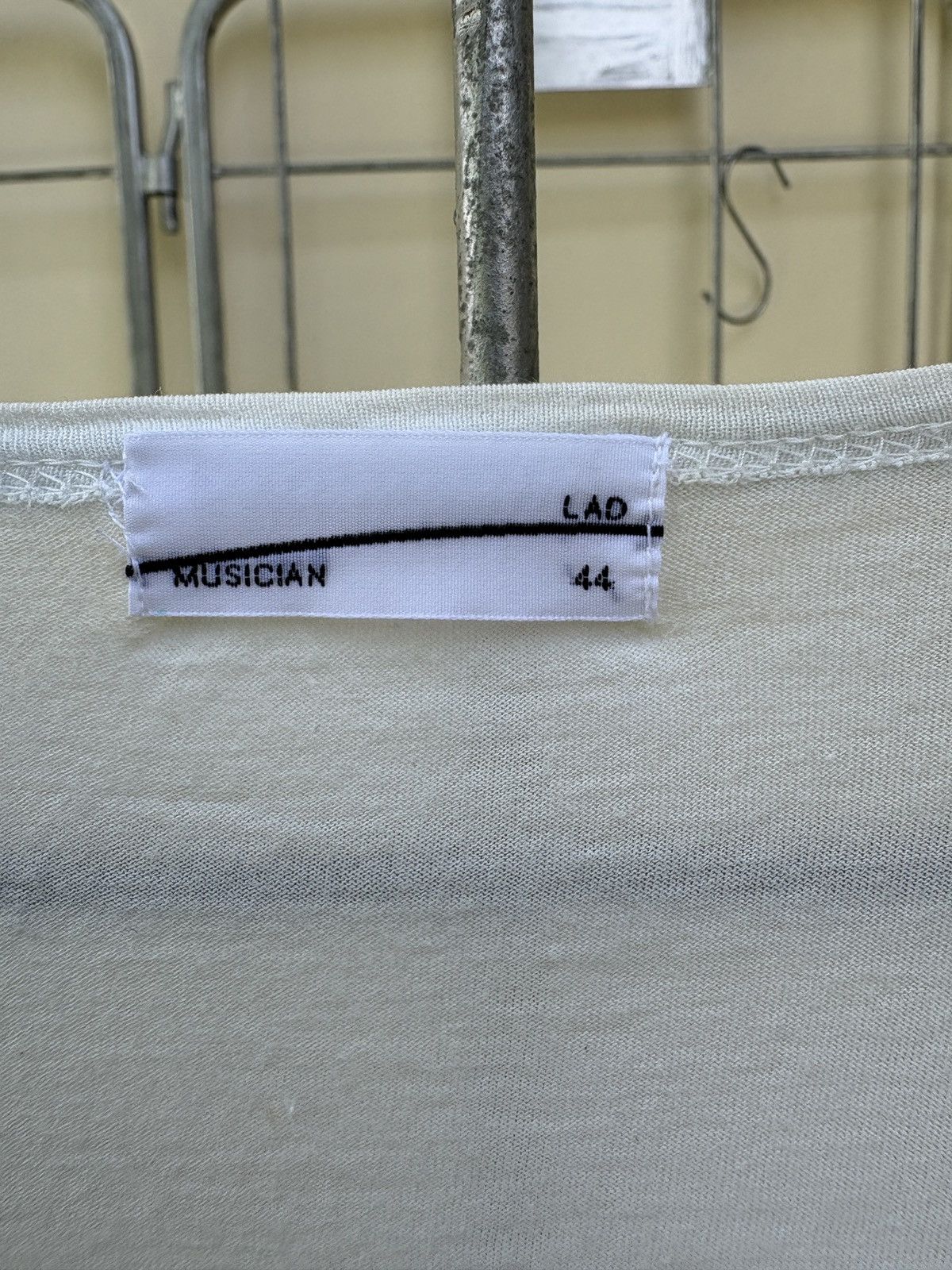 Lad Musician LAD MUSICIAN white tee Size US M / EU 48-50 / 2 - 3 Thumbnail