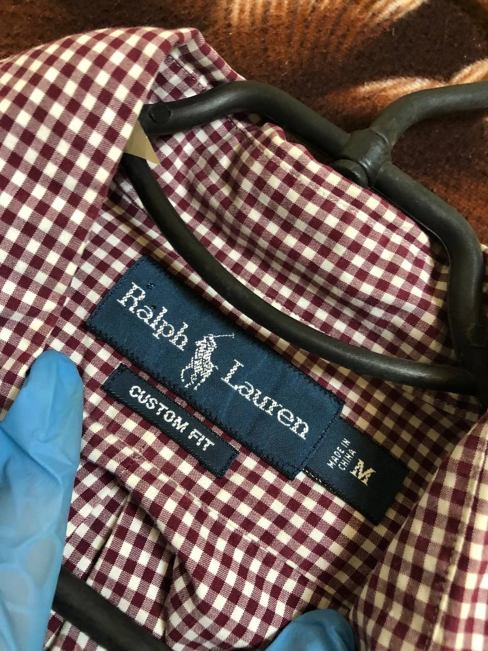 Polo Ralph Lauren Polo Ralph Lauren Custom Fit Button Up Oxford Shirt Size US M / EU 48-50 / 2 - 2 Thumbnail