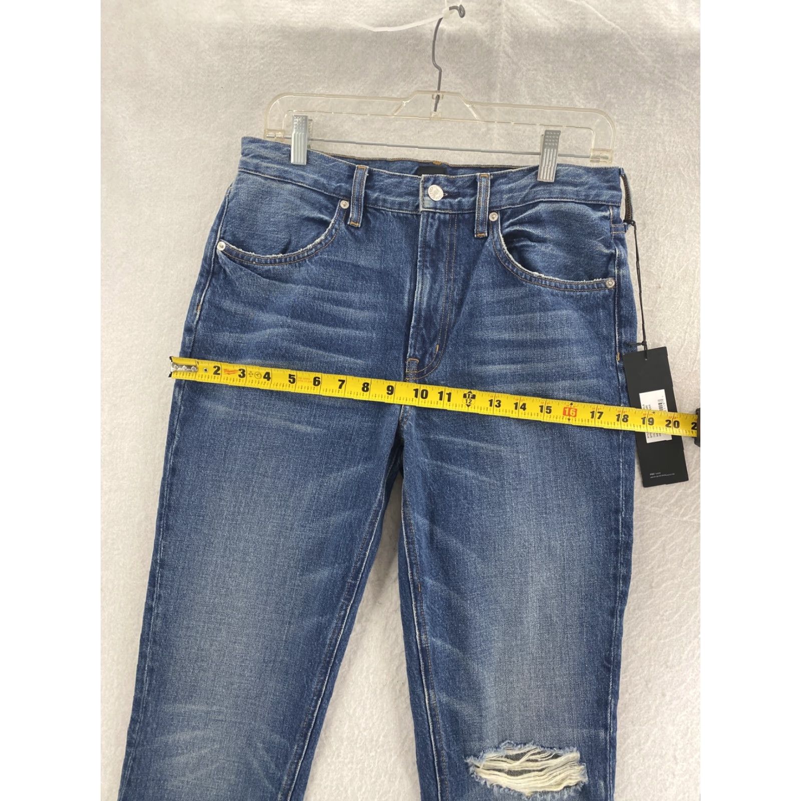 Edwin EDWIN Jeans Womens High Rise Flare 29 Blue Denim NWT Bohemian Regular Fit Size 29" - 3 Thumbnail