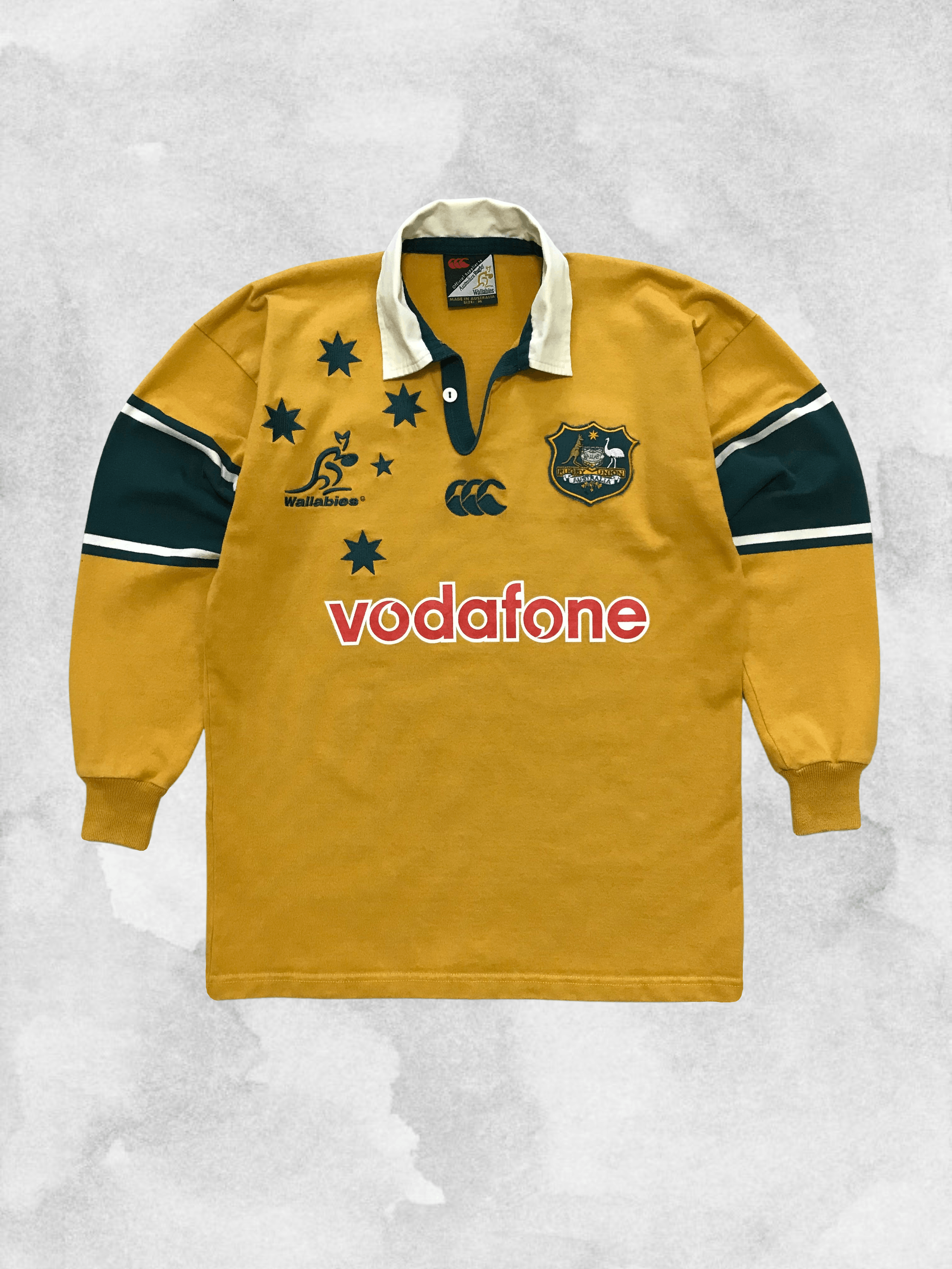 Wallabies Australia Rugby 2000 Vintage Jersey Long Sleeve
