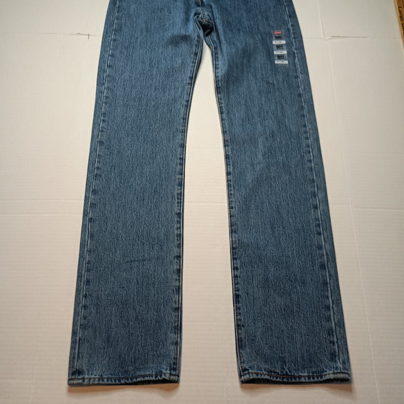 Levi's Levi's 501 Original Jeans Men's 31x36 Blue Button Fly Size US 31 - 3 Thumbnail