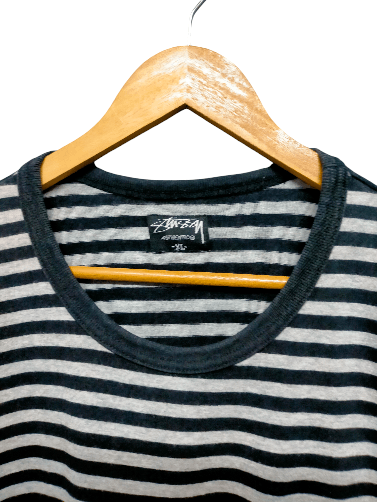 Stussy Stussy Stripe Pocket Stretch Long Sleeve Tee Size US XL / EU 56 / 4 - 4 Thumbnail