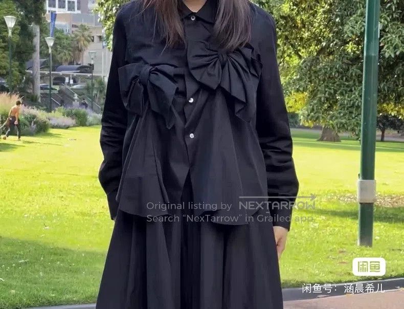 Comme des Garcons Comme Des Garcons Double Bow Shirt Size XS / US 0-2 / IT 36-38 - 3 Thumbnail