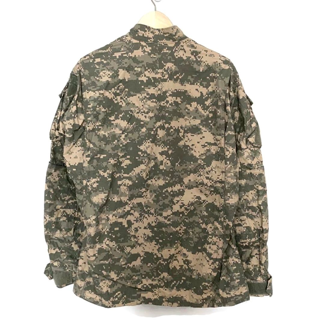 Vintage VINTAGE DJ Manufacturing Mens Camouflage Tactical Jacket Coat Green Beige Full Zip M Camo Mens Size US M / EU 48-50 / 2 - 2 Thumbnail