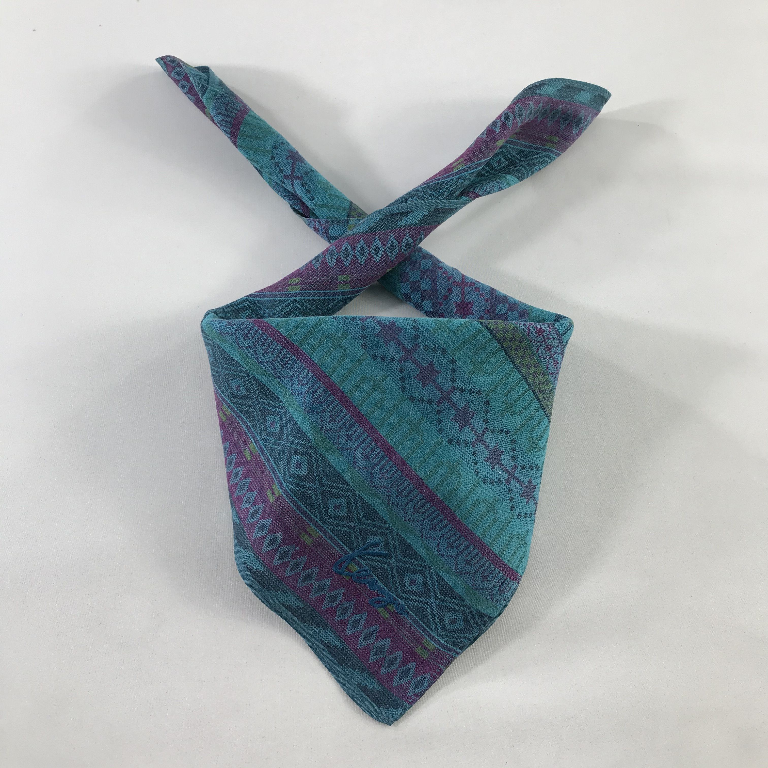 Kenzo × Vintage Kenzo Bandana / Handkerchief / Neckerchief - S367 Size ONE SIZE - 3 Thumbnail