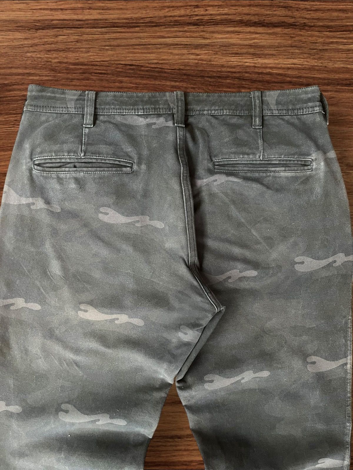 Hypebeast Vintage Japanese Brand Back Number Camo Stretchable Pants Size US 32 / EU 48 - 6 Thumbnail