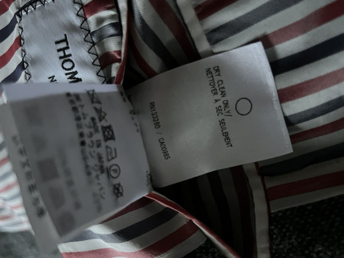 Thom Browne Wool 4 Bar Stripe Blazer Size 46S - 5 Thumbnail