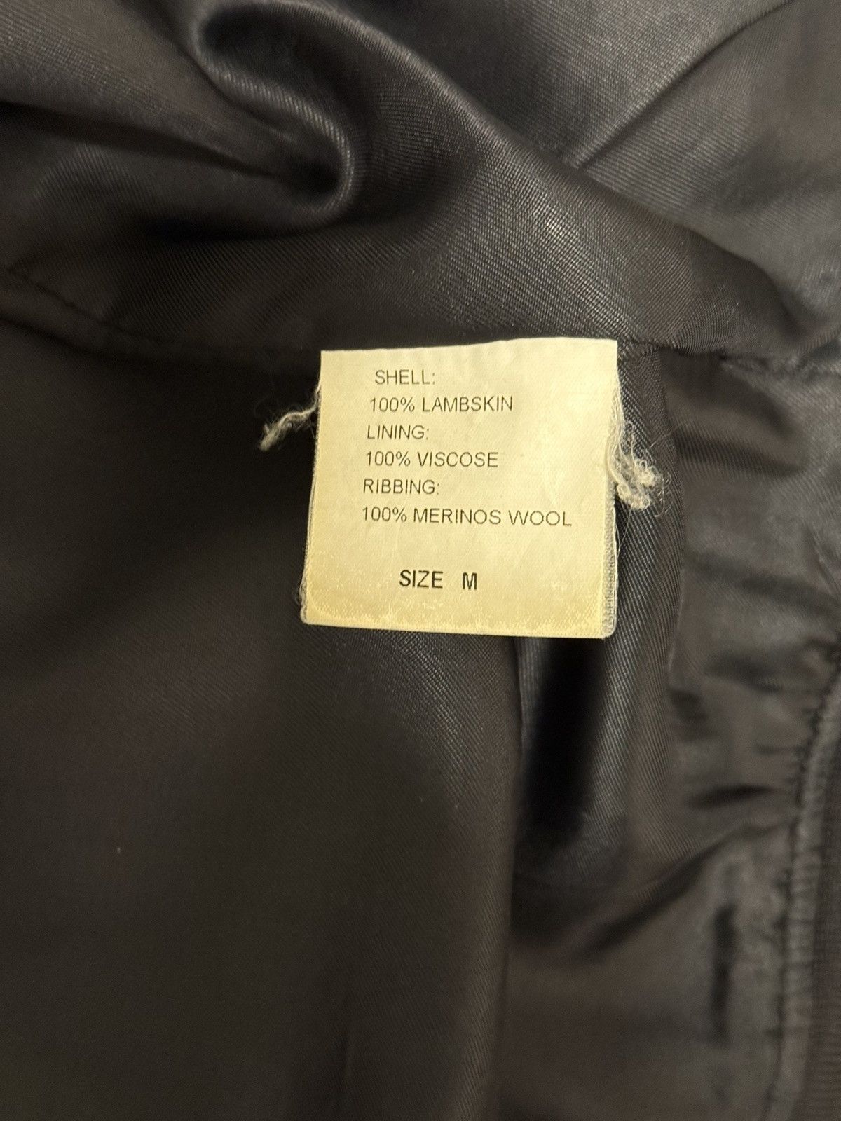 Tim Hamilton Vintage Tim Hamilton Lambskin Bomber Varsity Leather Jacket Size US M / EU 48-50 / 2 - 6 Thumbnail