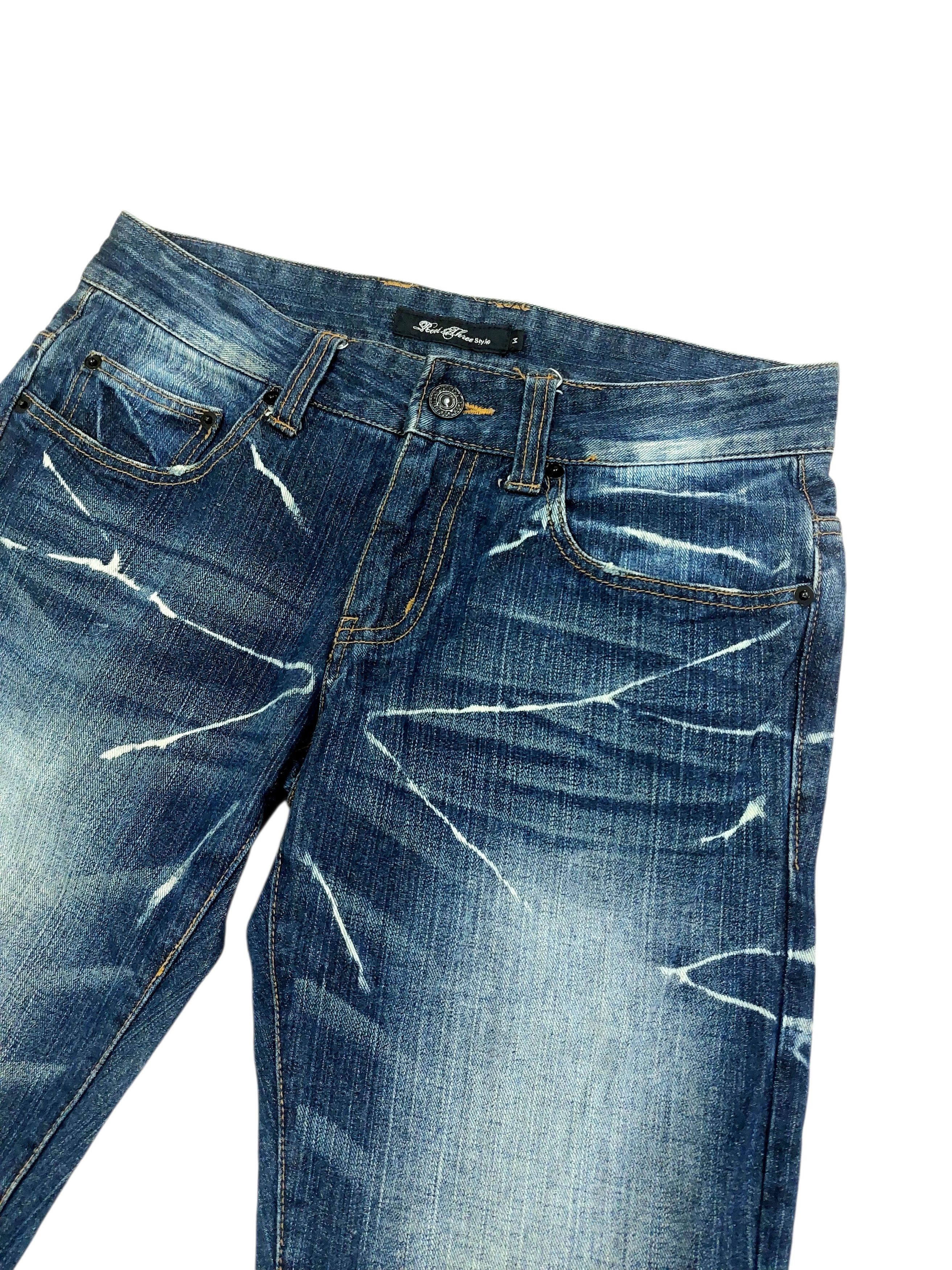 Vintage Root Three Style Thunder Whiskers Double Zipped Back Pocket Size US 32 / EU 48 - 5 Thumbnail