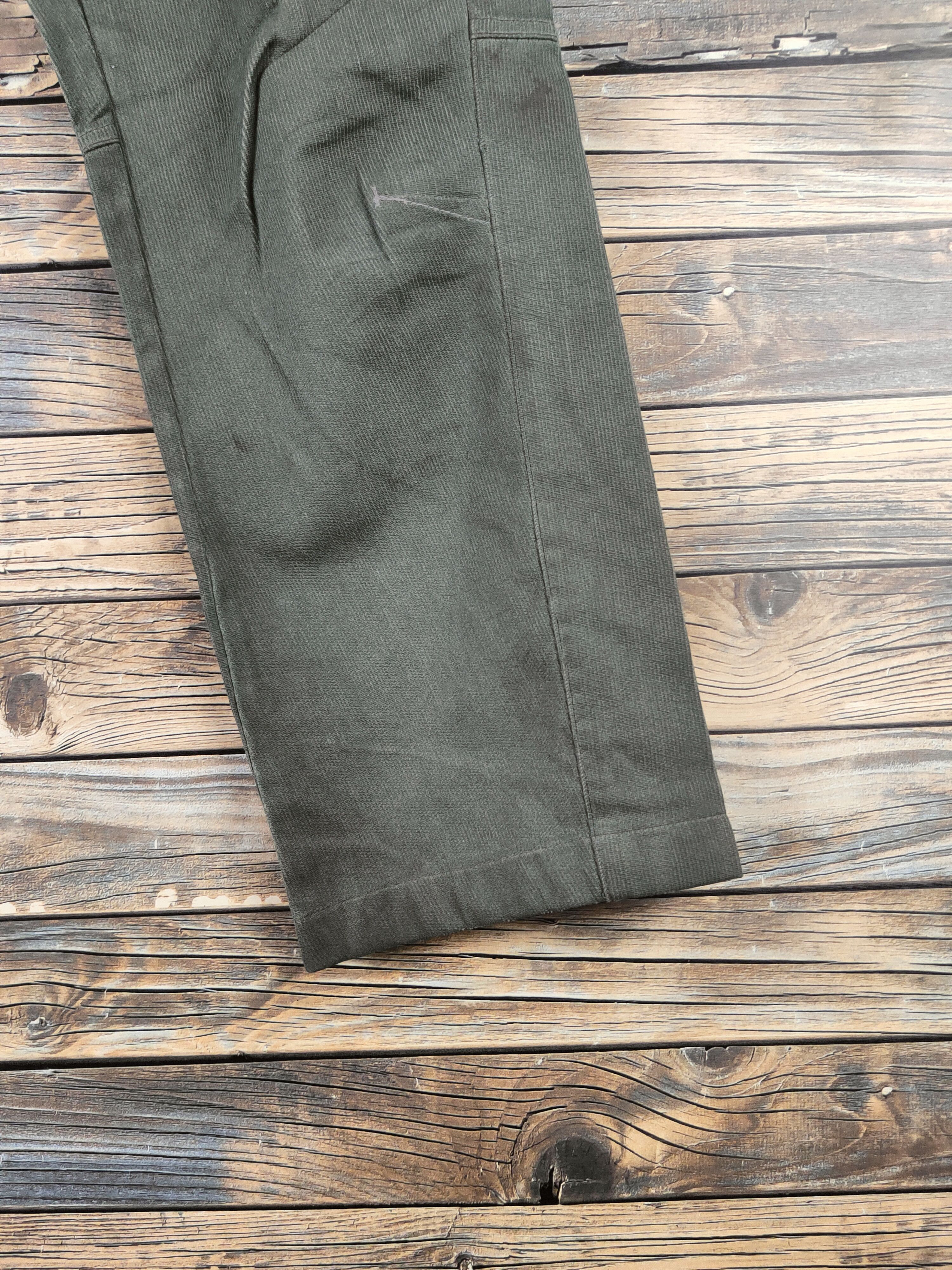 Japanese Brand DL G.ground Green Multipocket Cargo for #46-298 Size US 31 - 7 Thumbnail