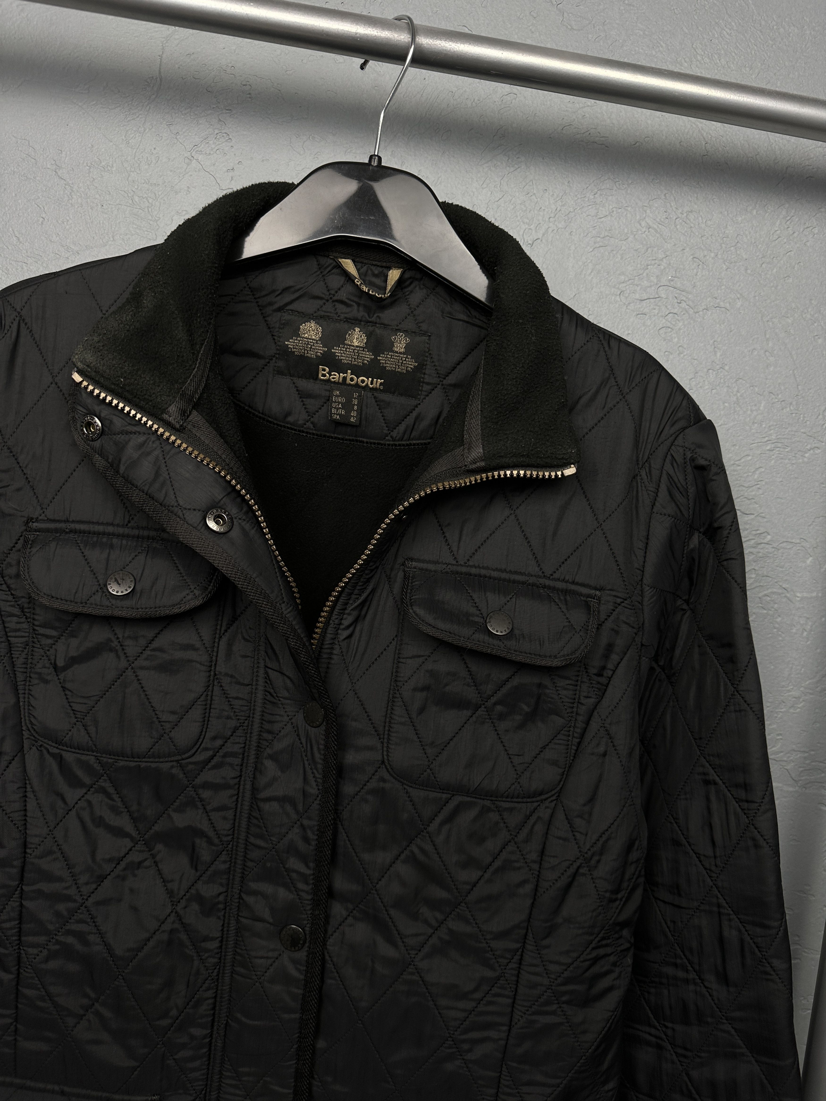 Barbour Barbour Vintage Womens Utility Polarquilt Quilted Jacket Size M / US 6-8 / IT 42-44 - 2 Thumbnail