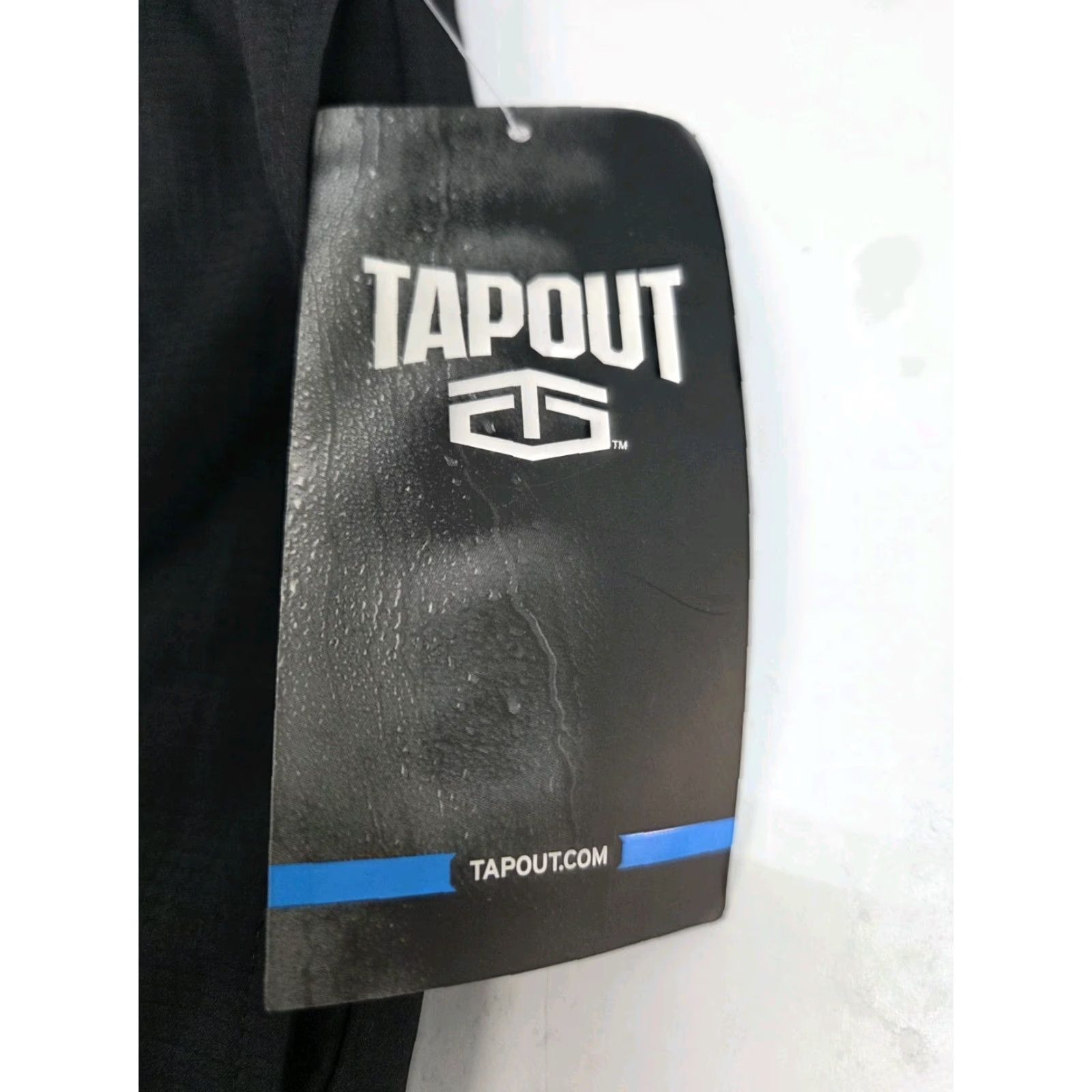 Tapout Tapout Mens Mega Shorts Black Drawstring Pockets 2XL Athletic Activewear Shorts Men Regular Inseam 10in Slim? Size US 39 - 7 Thumbnail