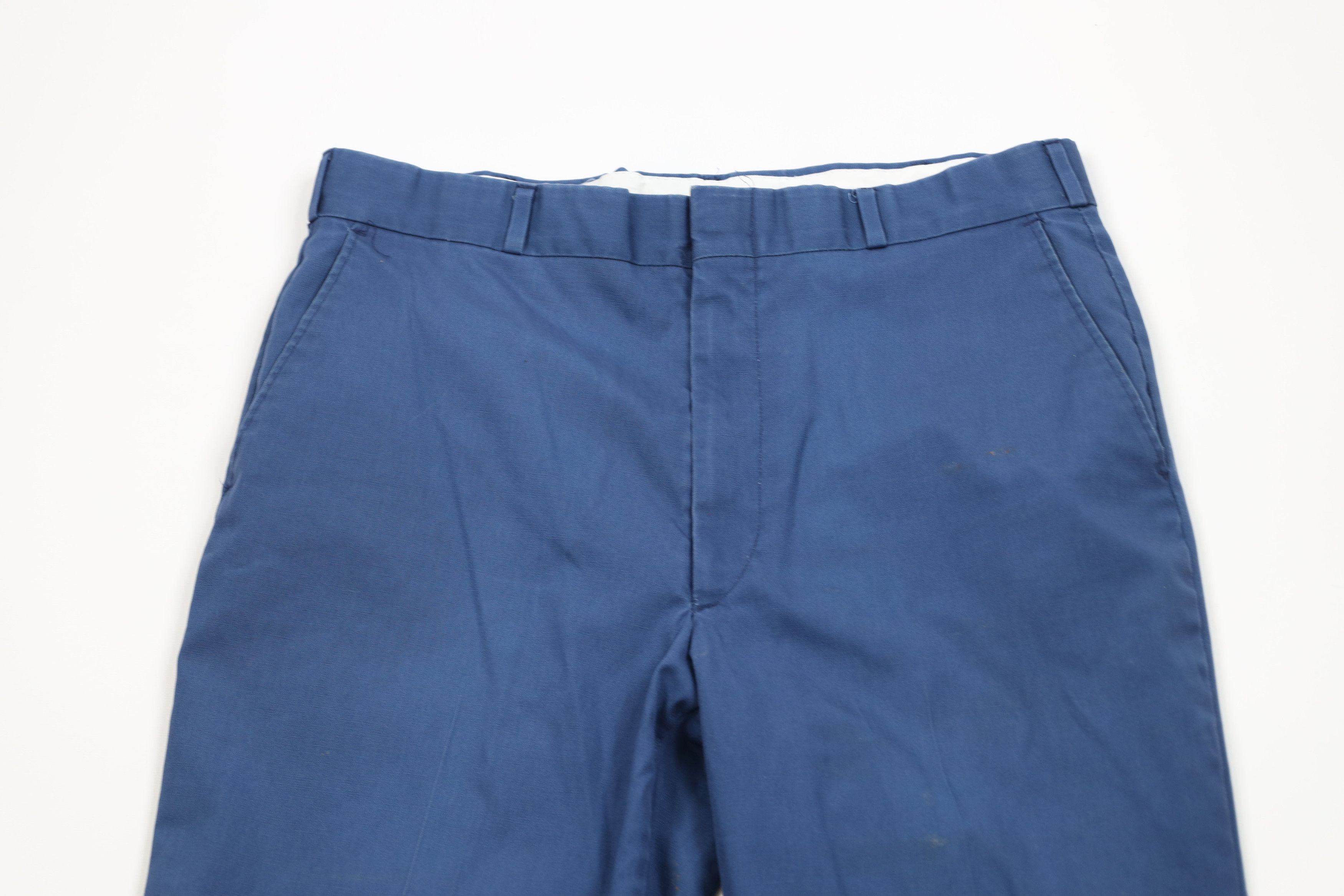 Vintage Vintage 70s Streetwear Flared Wide Leg Chino Pants USA Size US 32 / EU 48 - 2 Thumbnail