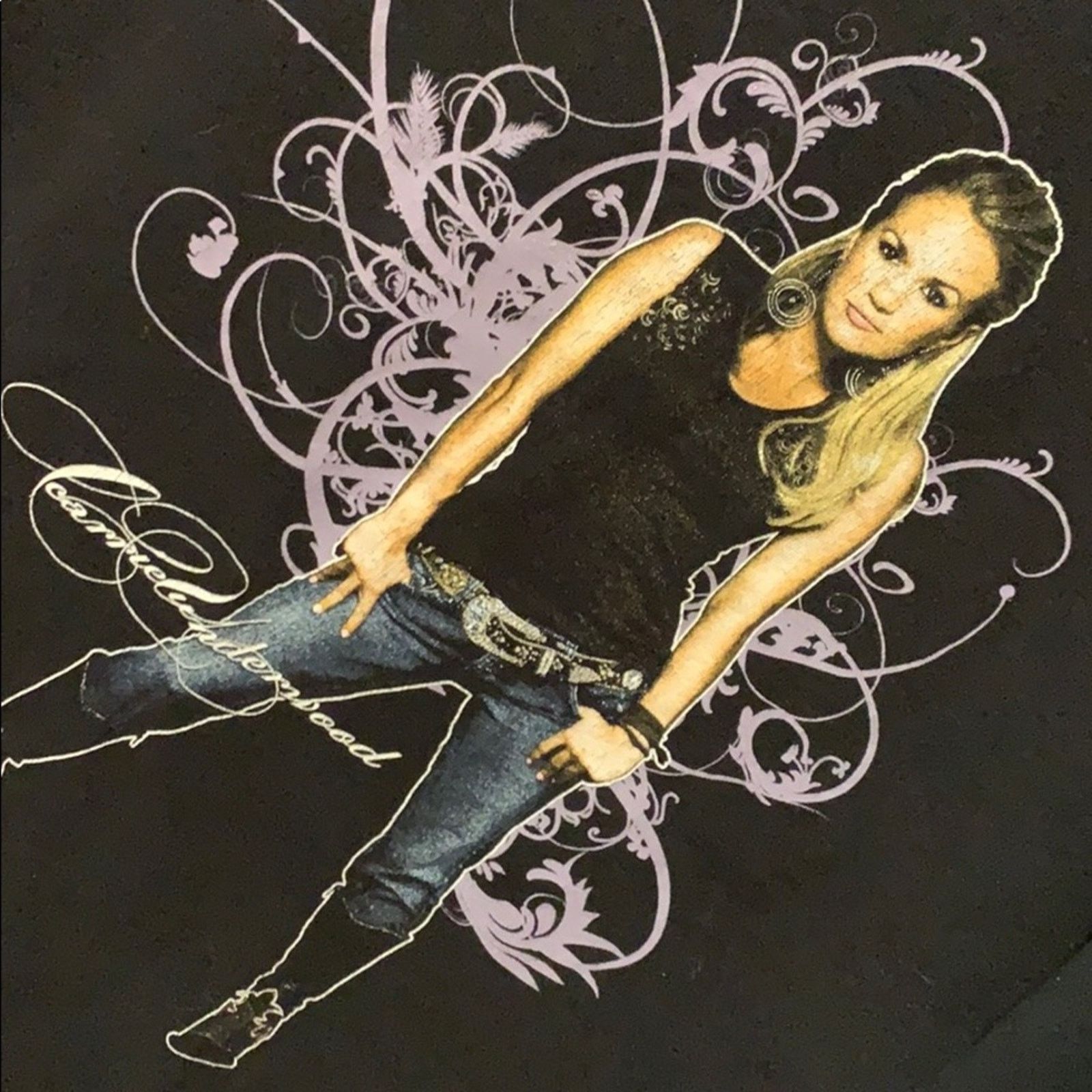 Anvil Carrie Underwood Shirt Men's 2X Carnival Ride Tour Vintage Size US XXL / EU 58 / 5 - 2 Thumbnail