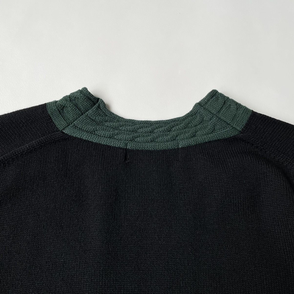 Comme des Garcons A/W 2000 Cable Knit Panelled Sweater Size US M / EU 48-50 / 2 - 15 Thumbnail