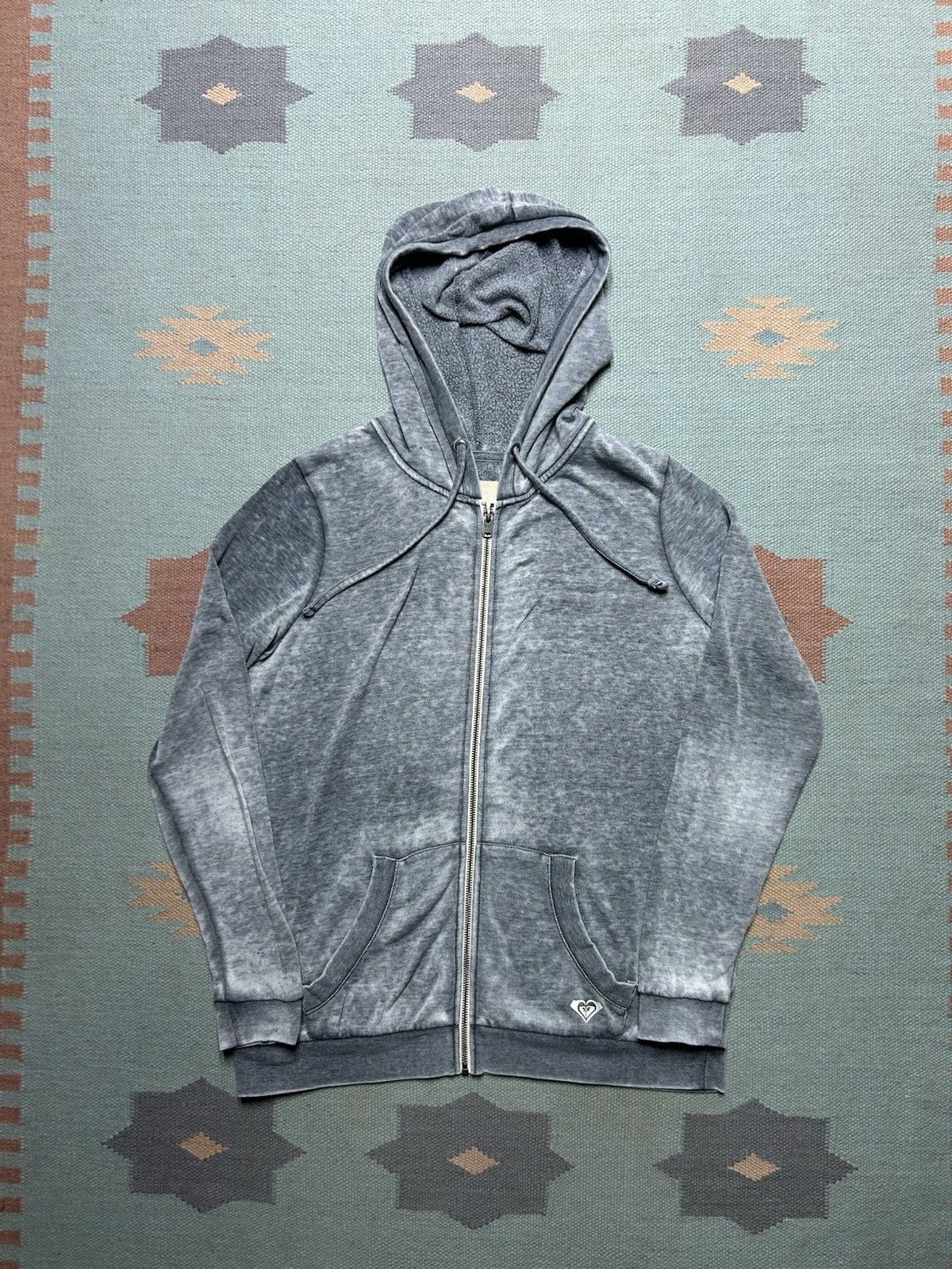 Vintage Roxy surf hoodie zip quiksilver billabong beach women’s XL Size XL / US 12-14 / IT 48-50 - 3 Thumbnail