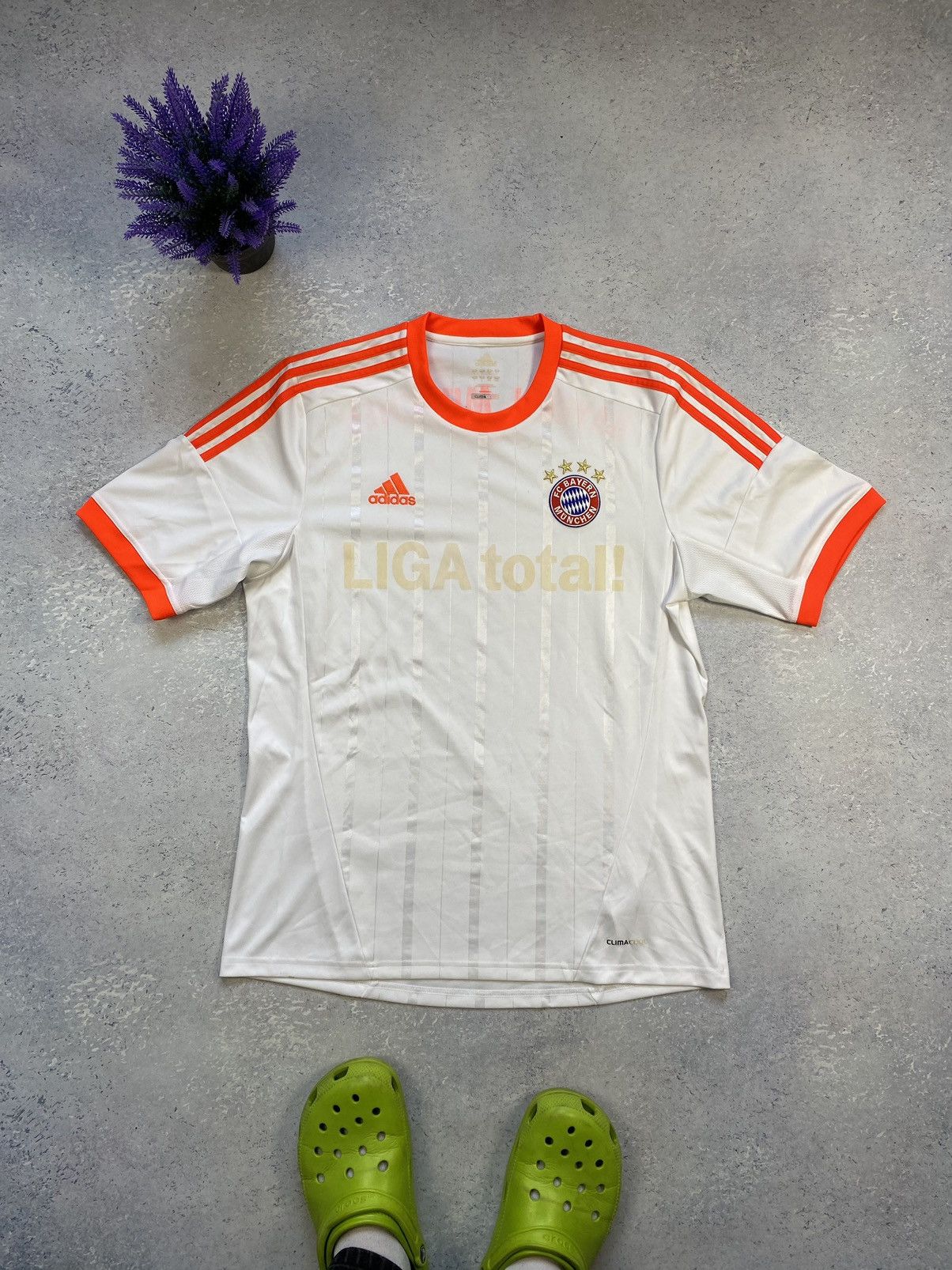 Adidas Adidas Soccer Jersey Bayern Munich 2012/13 Size Large Size US L / EU 52-54 / 3 - 2 Thumbnail
