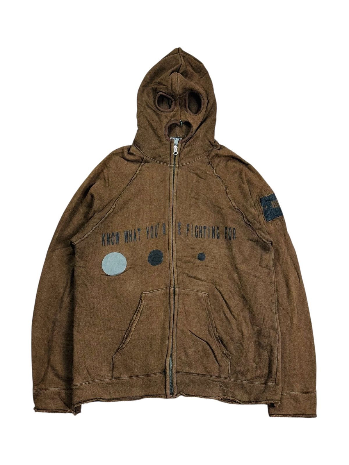 PPFM 2001 Archive PPFM - BDSM Masked Zip Hoodie Size US M / EU 48-50 / 2 - 1 Thumbnail