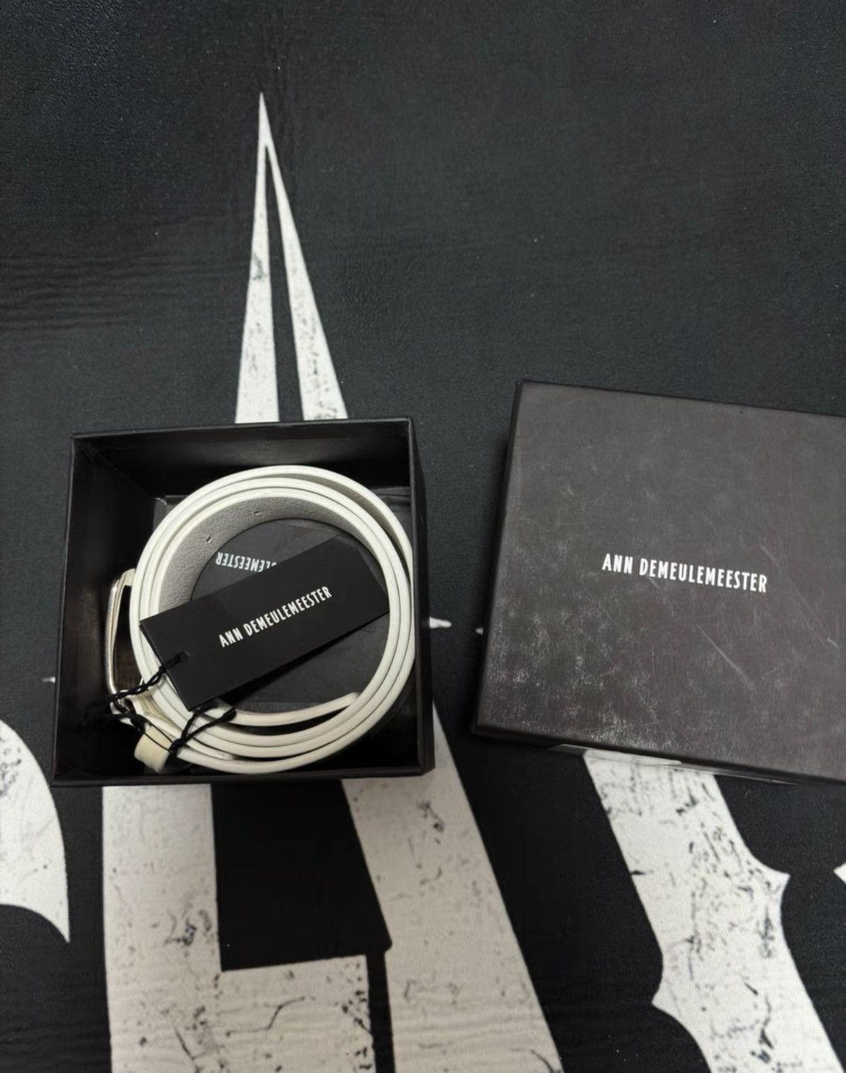 Ann Demeulemeester Ann Demeulemeester Leather Belt Size ONE SIZE - 6 Thumbnail