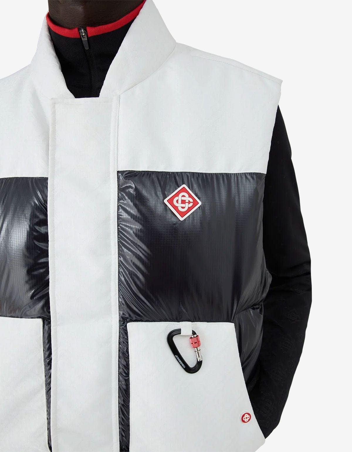 Casablanca Casablanca Black Ripstop Down Ski Vest Size US XL / EU 56 / 4 - 5 Thumbnail
