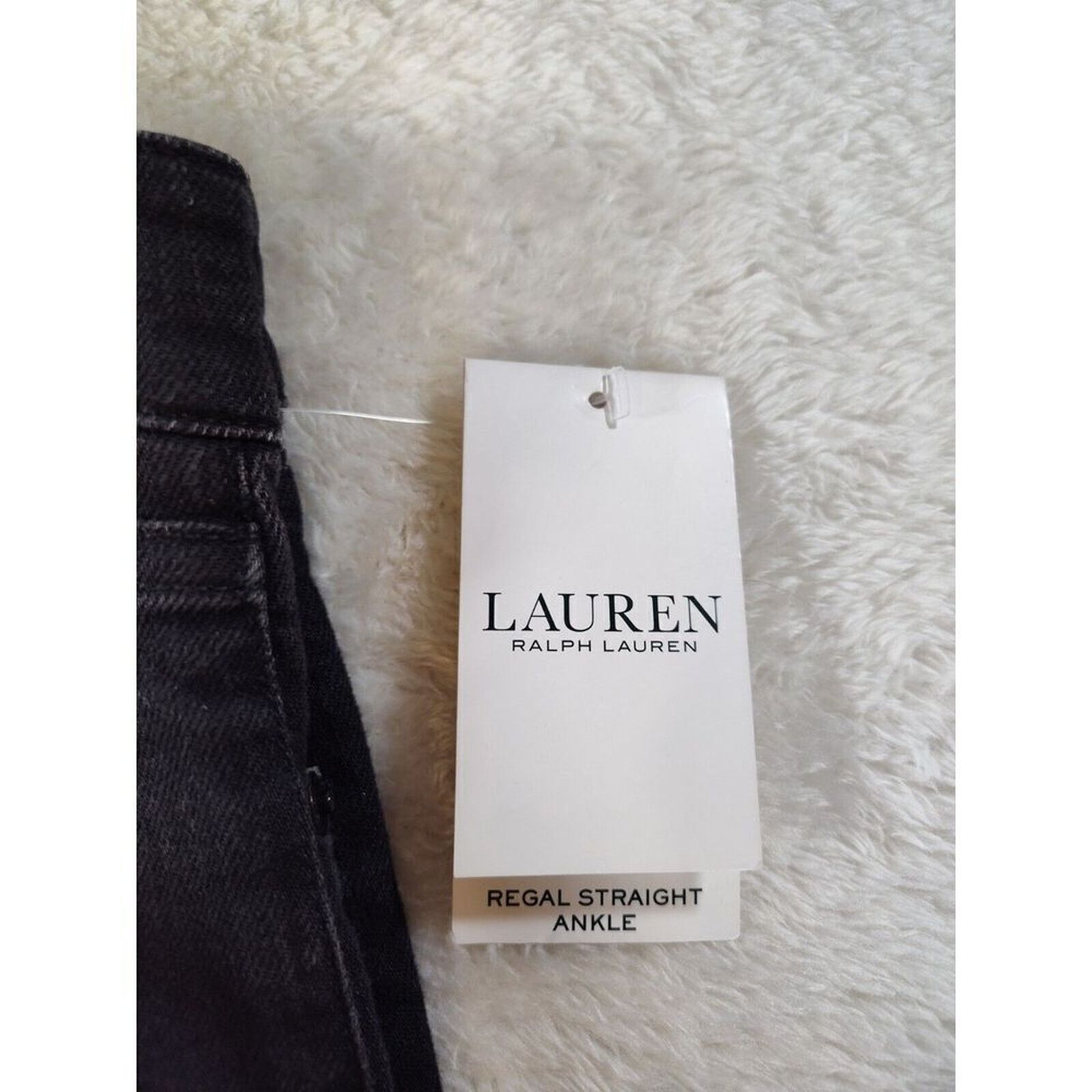 Ralph Lauren Lauren Ralph Lauren Regal Womens Black Jeans Size 4 Slim Size 27" / US 4 / IT 40 - 4 Thumbnail