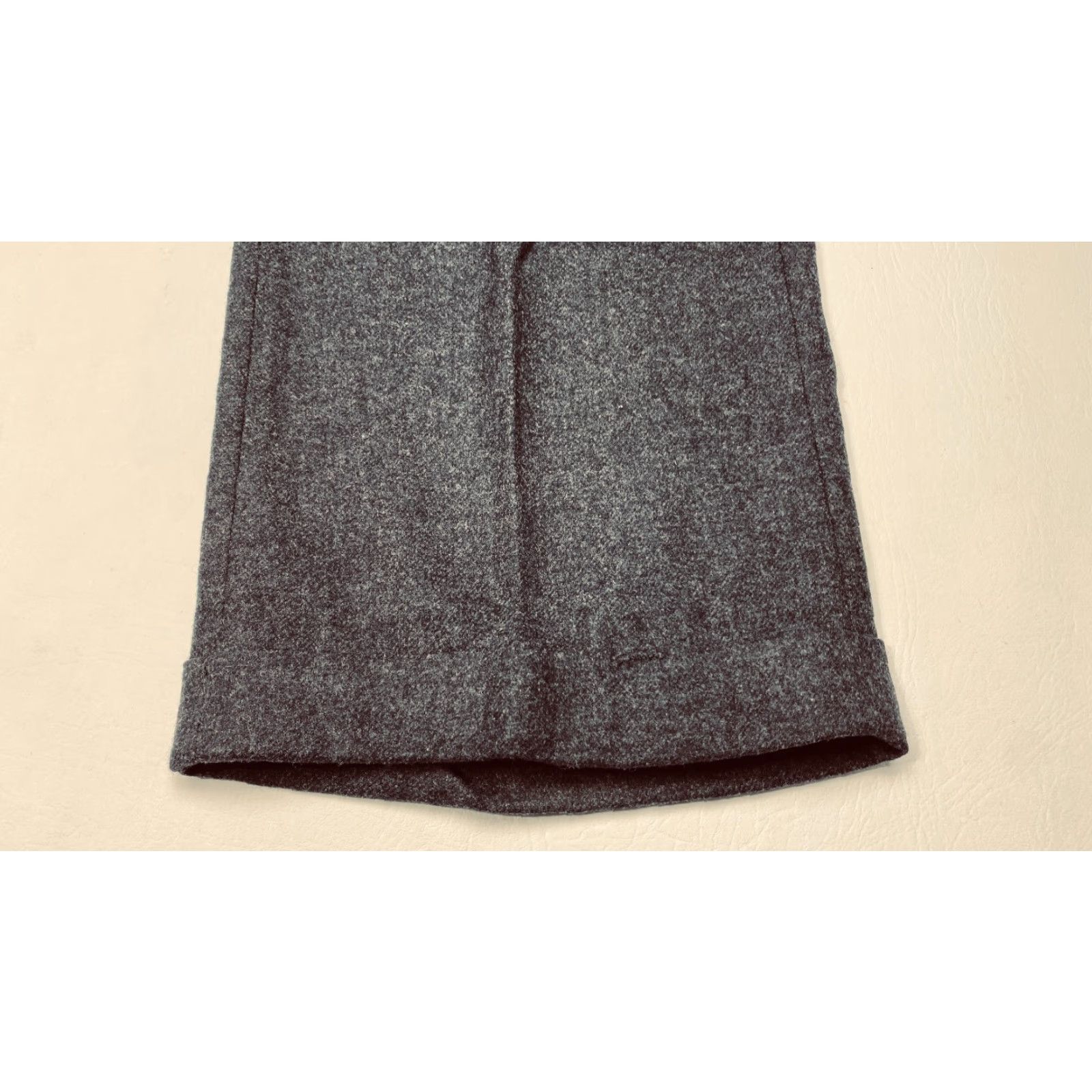 Orvis Orvis Pants Dress Slacks 40x30 Black Wool & Cashmere Size US 40 / EU 56 - 4 Thumbnail