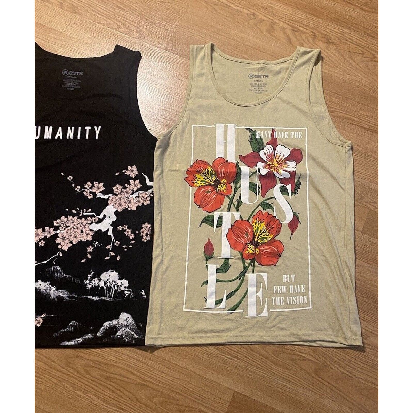 & Other Stories 1 Pair R GSTR Graphics Men's Tank Top Shirt Size small Size US S / EU 44-46 / 1 - 8 Thumbnail