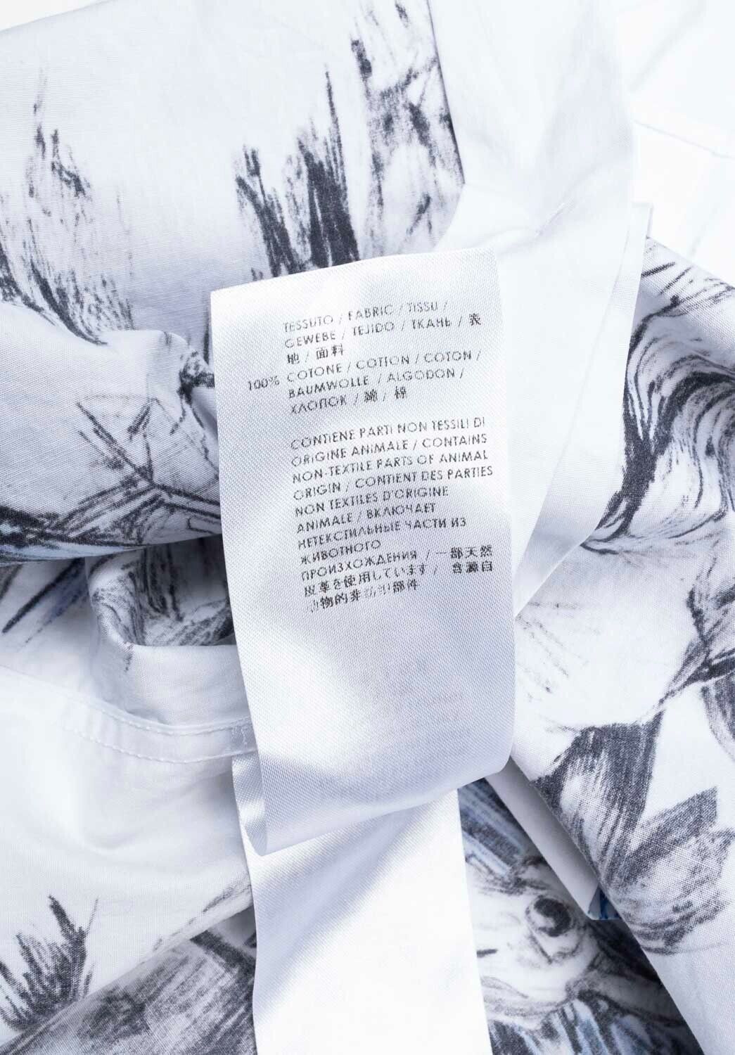 Alexander McQueen New Alexander Mcqueen Men Shirt Size ITA48/Medium, S1271 Size US M / EU 48-50 / 2 - 9 Thumbnail