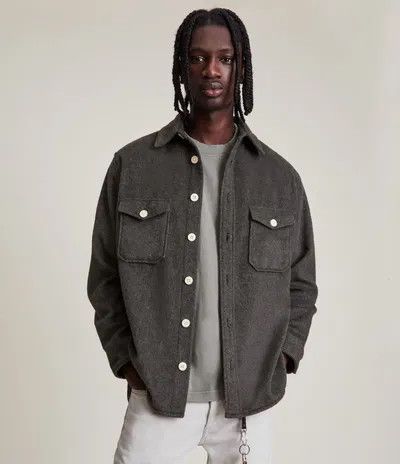 Allsaints Allsaints heavy shirt jacket wool dillingham ls shirt M Size US S / EU 44-46 / 1 - 1 Thumbnail