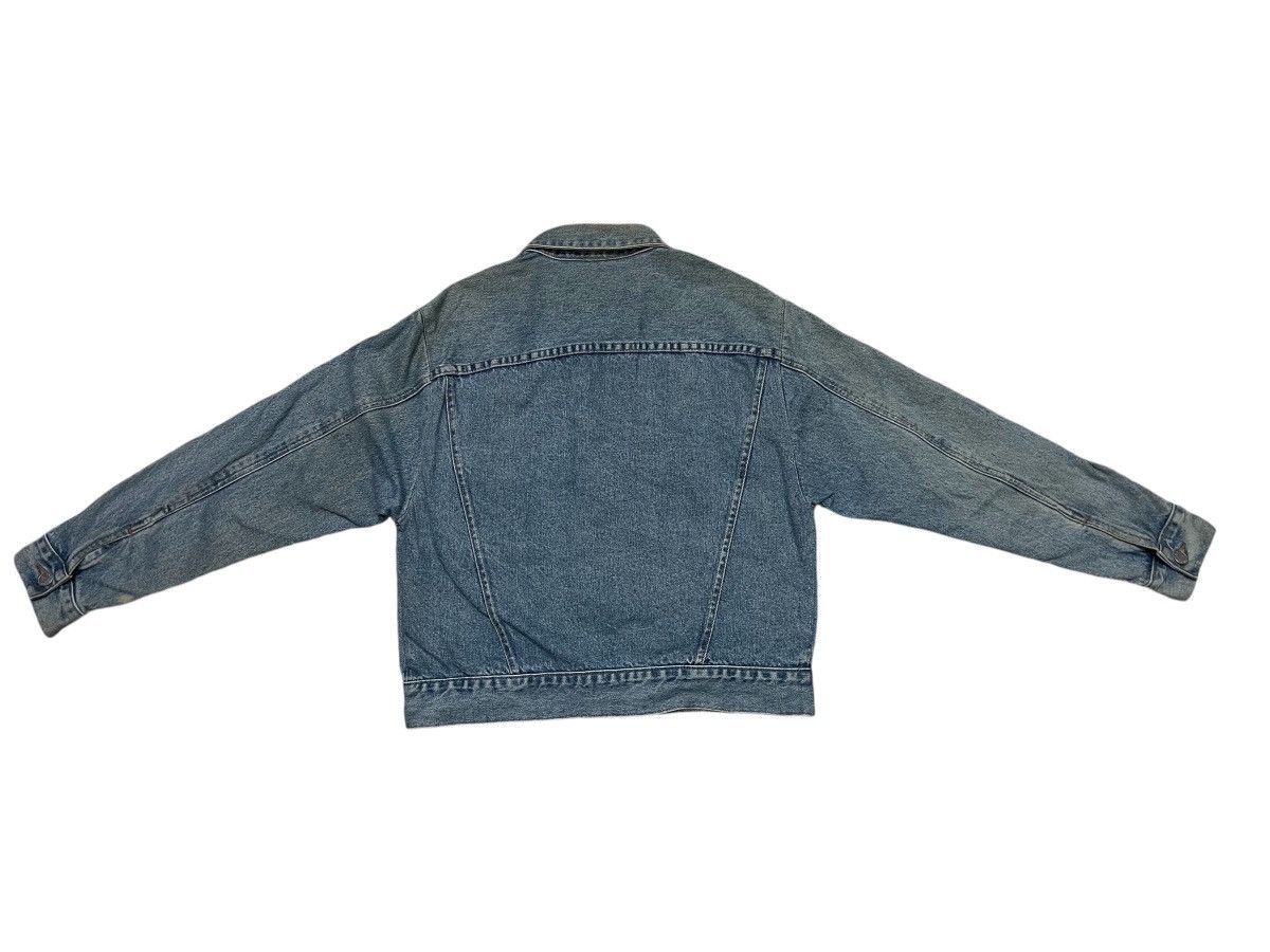 Guess 90s GUESS DENIM TRUCKER JACKET RARE DESIGN Size S / US 4 / IT 40 - 2 Thumbnail