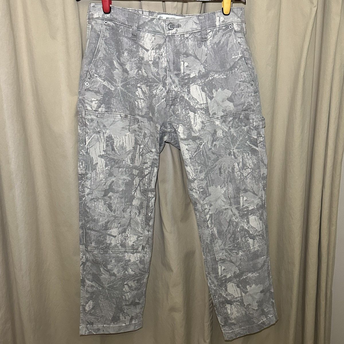 Hollister Hollister Carpenter Pant Mens 32x30 Camouflage Loose Stretch Size US 32 / EU 48 - 1 Thumbnail