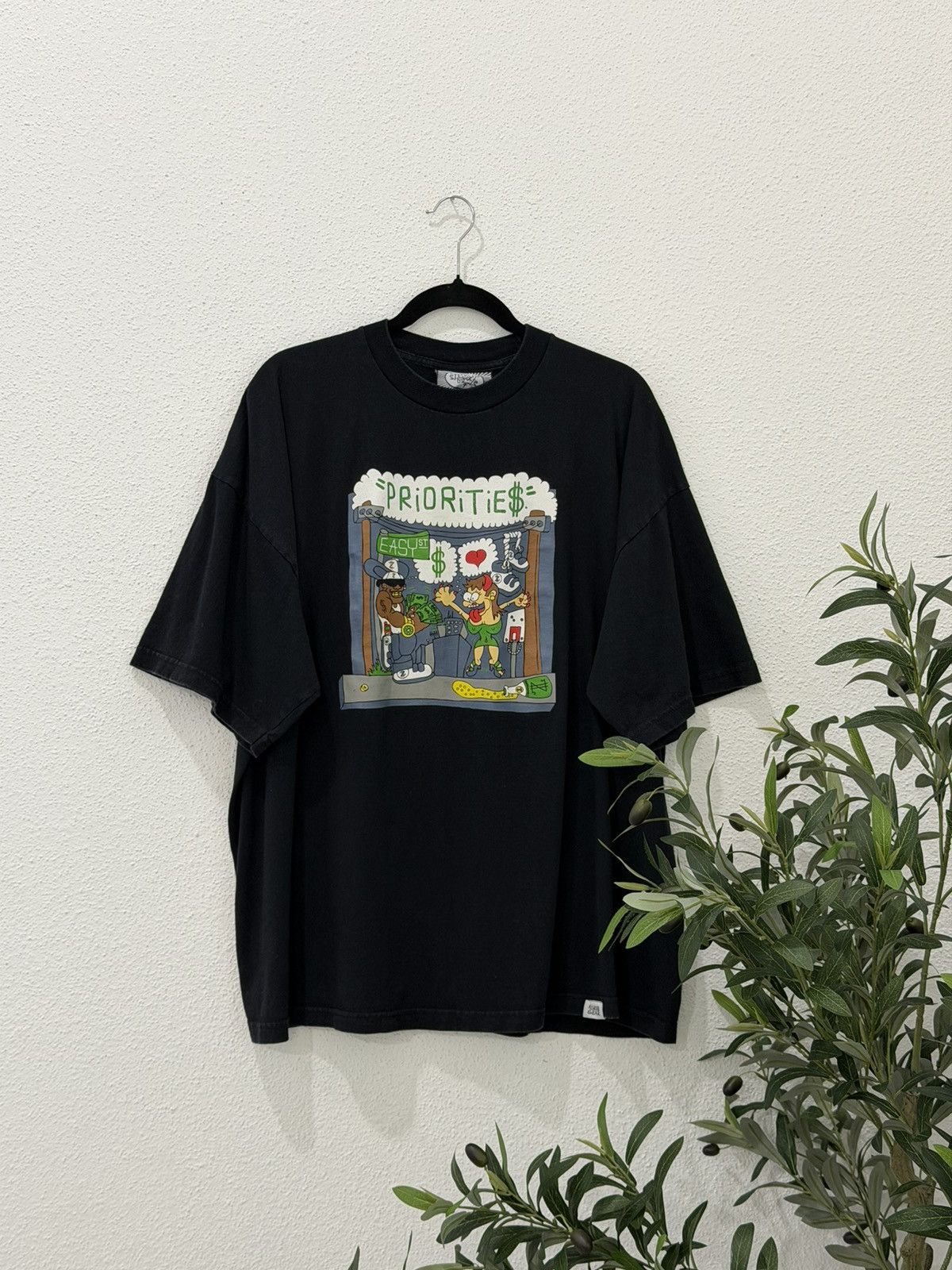 Vintage Vintage Algierz Rare “Prioritie$” Hip Hop Streetwear XXL Size US XXL / EU 58 / 5 - 1 Thumbnail