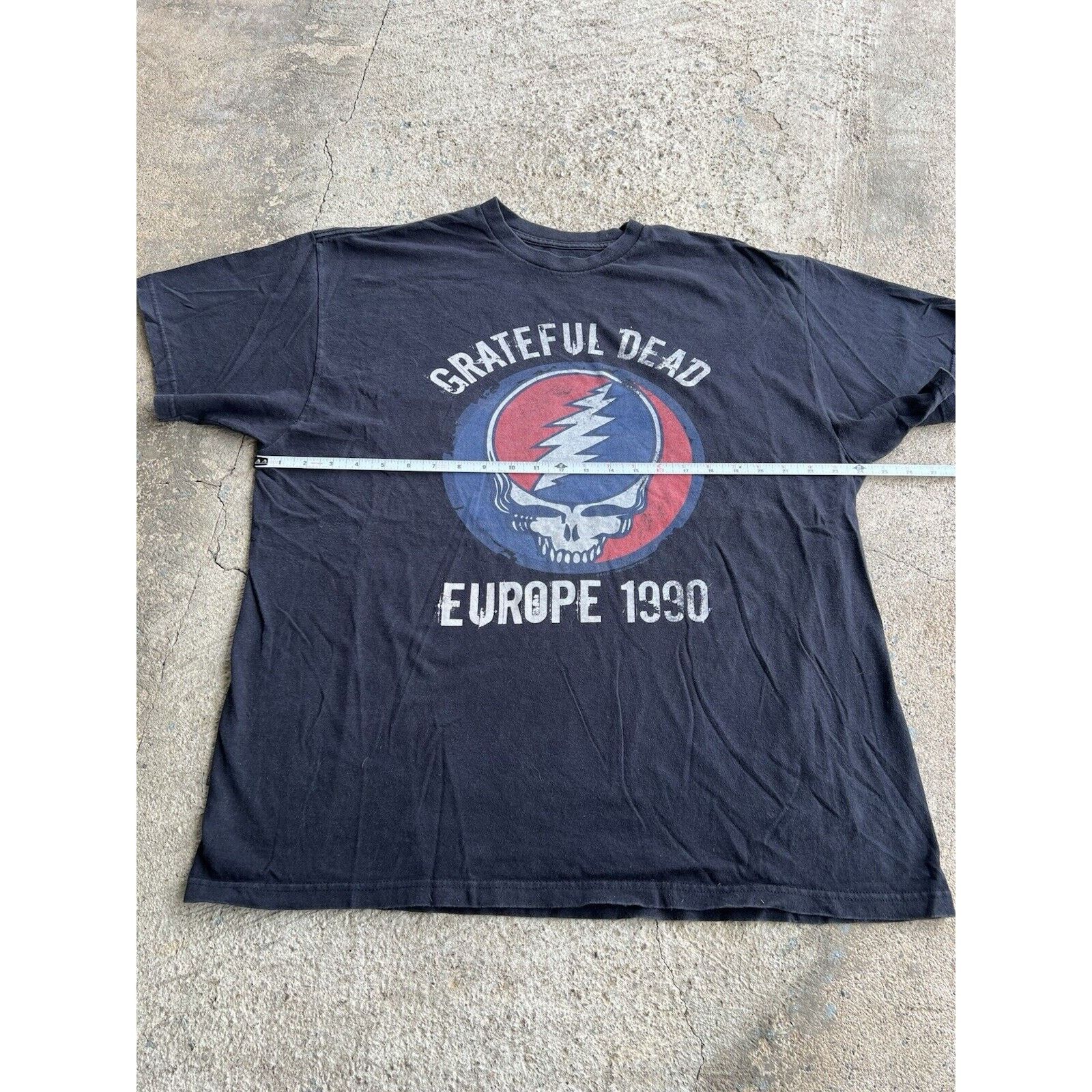 Grateful Dead Grateful Dead Steal Your Face Shirt Europe 1990 Black XXL Size US XXL / EU 58 / 5 - 7 Thumbnail