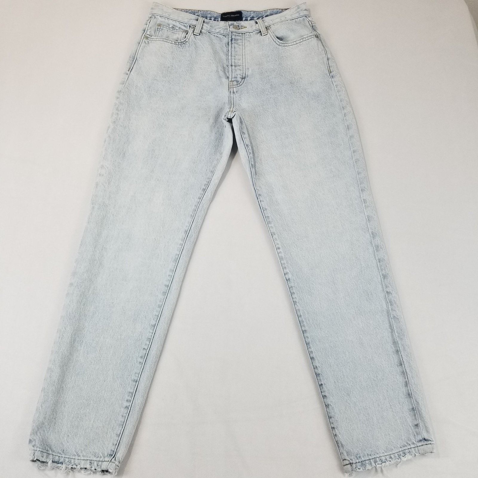Lucky Brand Lucky Brand Jeans Womens 6 28R Light Wash Drew Mom High Rise Size 28" / US 6 / IT 42 - 15 Thumbnail