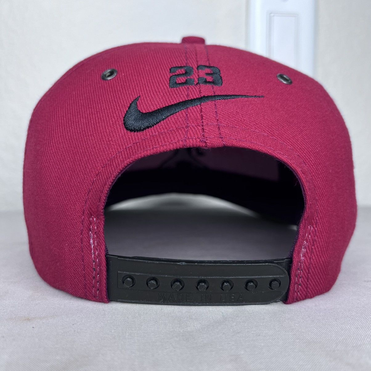 Nike Vintage 90s Nike Air Jordan Jumpman 23 Swoosh Logo Snapback Size ONE SIZE - 2 Thumbnail