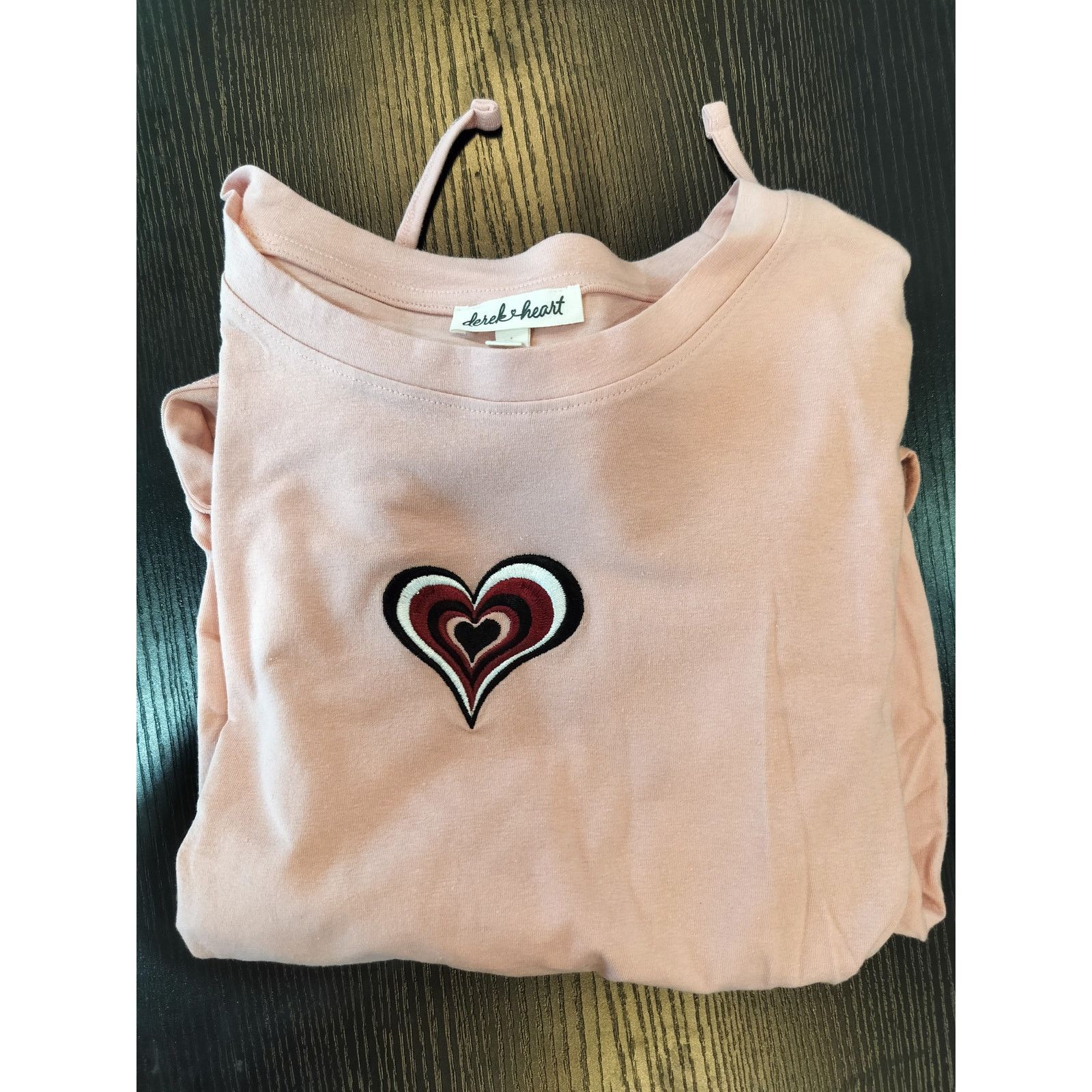 Other Derek Heart Blush Pink Ruched Long Sleeve Top Junior's L Size L / US 10 / IT 46 - 6 Thumbnail