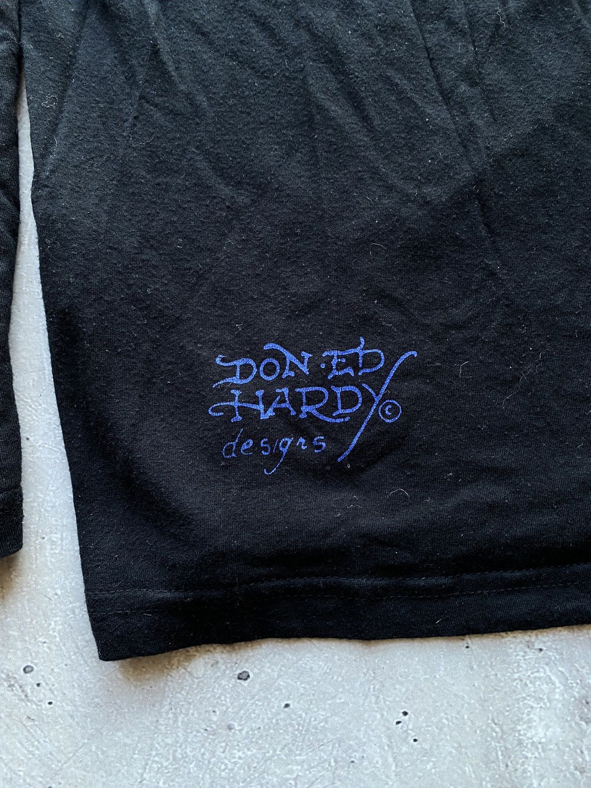 Ed Hardy × Vintage Vintage Y2K Ed Hardy Made In USA Longsleeve T Shirt Big Logo Size US L / EU 52-54 / 3 - 7 Thumbnail