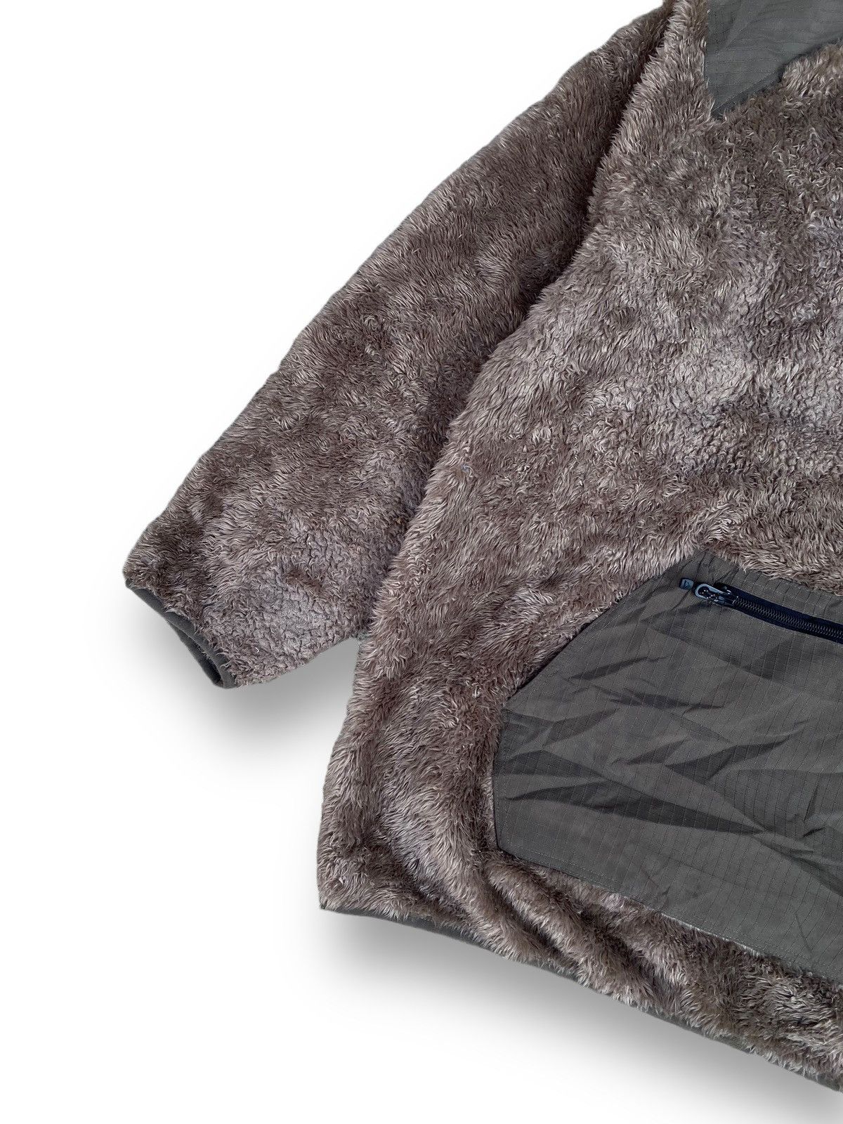 Japanese Brand Fieldcore Fleece Sherpa Anorak Jacket. #D2 Size US XXL / EU 58 / 5 - 3 Thumbnail