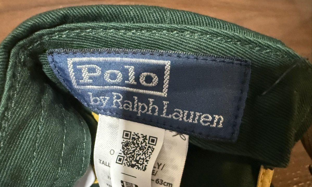 Polo Ralph Lauren Polo Ralph Lauren RL Embroidered Twill Ball Cap Green Size ONE SIZE - 7 Thumbnail