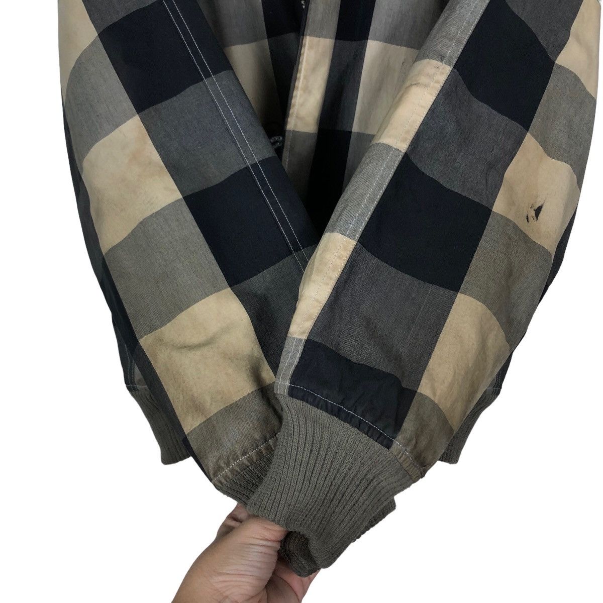 Woolrich Woolen Mills 🔥90’s Bomber Jacket Tartan Design Woolrich Mink Fur Hoodie Size US M / EU 48-50 / 2 - 13 Thumbnail