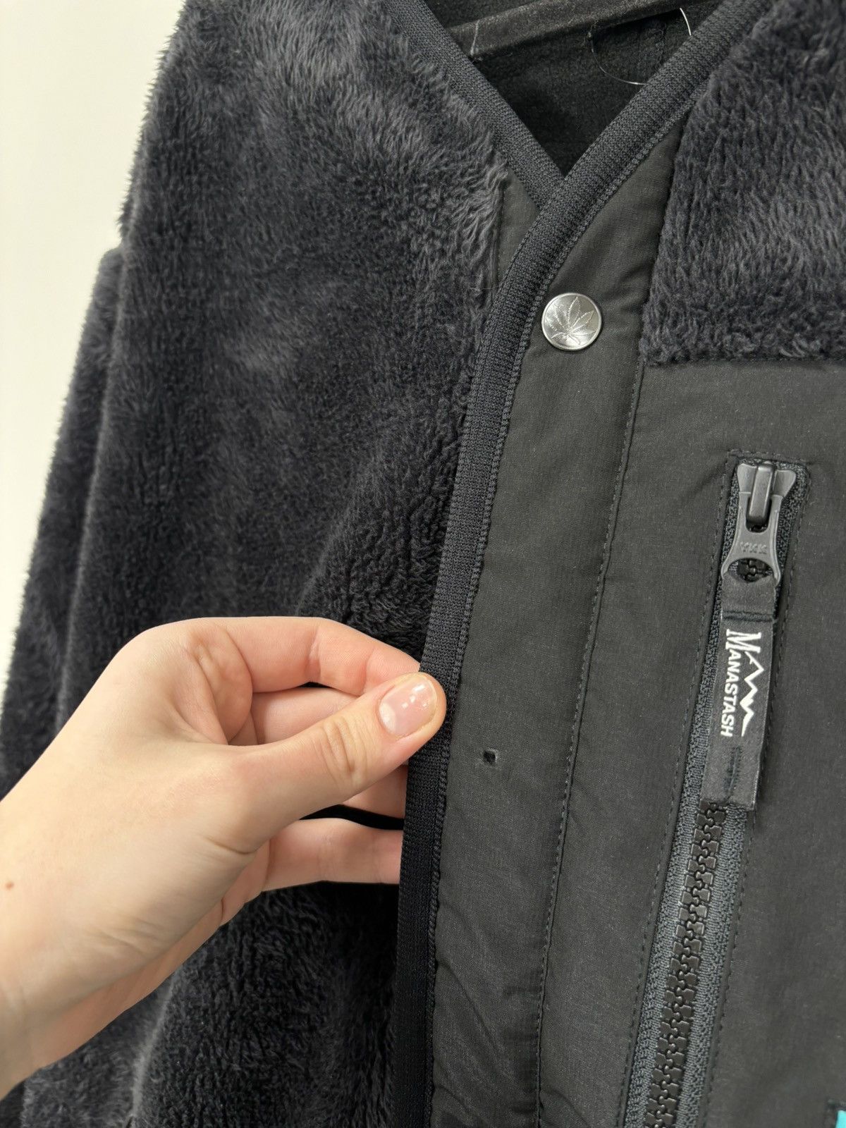 Manastash Manastash Bigfoot Jacket ‘23 Men’s Black Fleece Outdoor Size US M / EU 48-50 / 2 - 7 Thumbnail