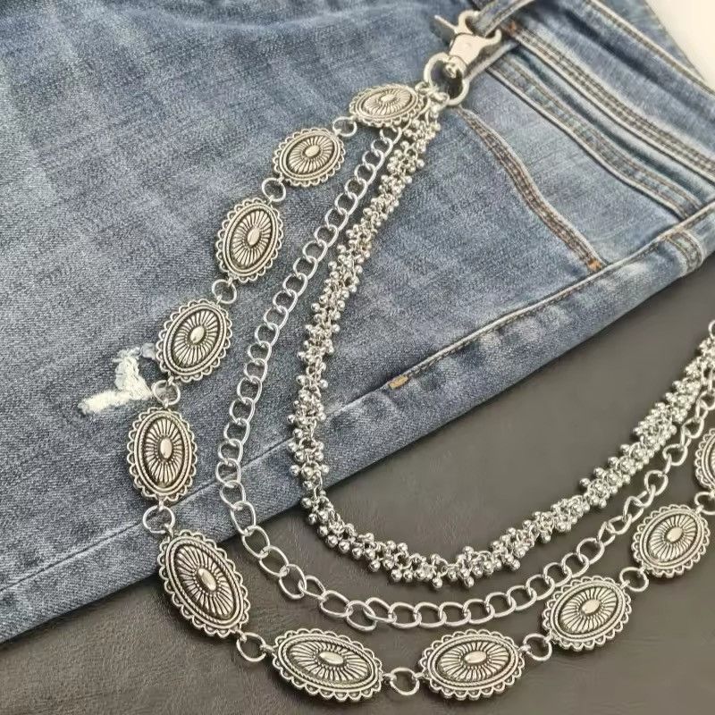 Other Retro Pants Chain Trendy Waist Pants Chain Size ONE SIZE - 8 Thumbnail