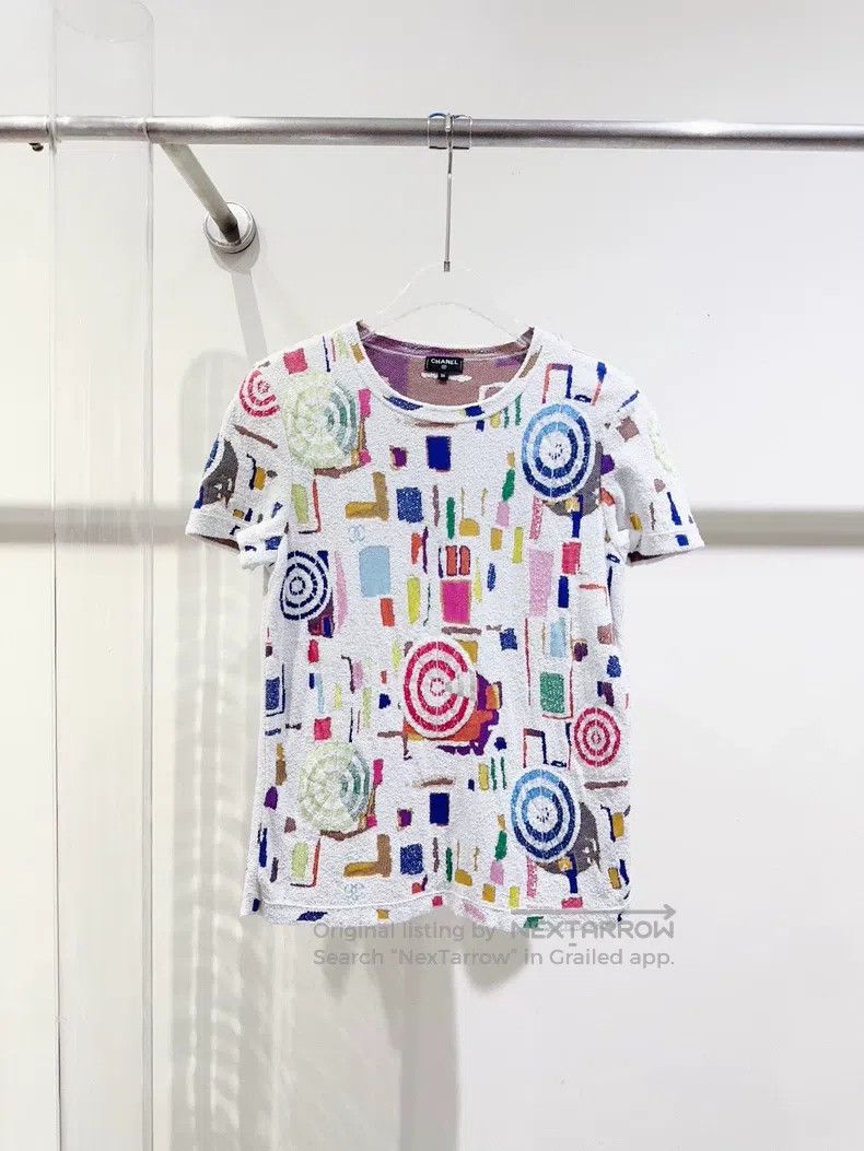 Chanel Chanel 19s Beach Series Short Sleeve Size XS / US 0-2 / IT 36-38 - 1 Thumbnail