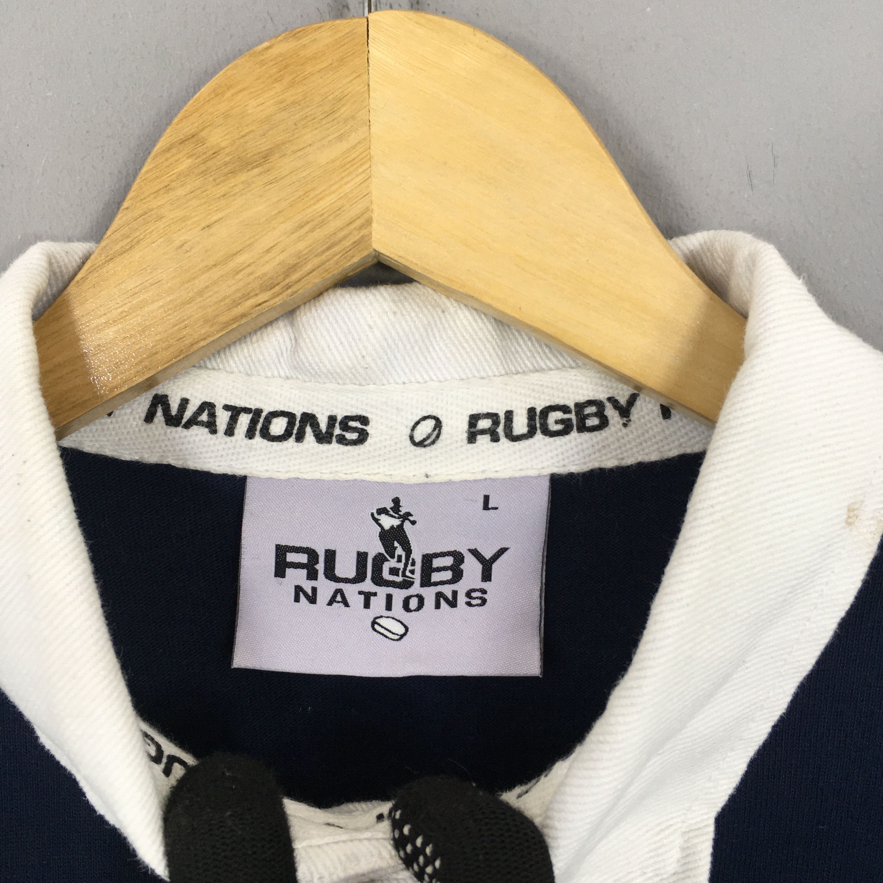 Pringle Of Scotland Vintage Scotland Union Polo Rugby Shirt Large Size US L / EU 52-54 / 3 - 5 Thumbnail