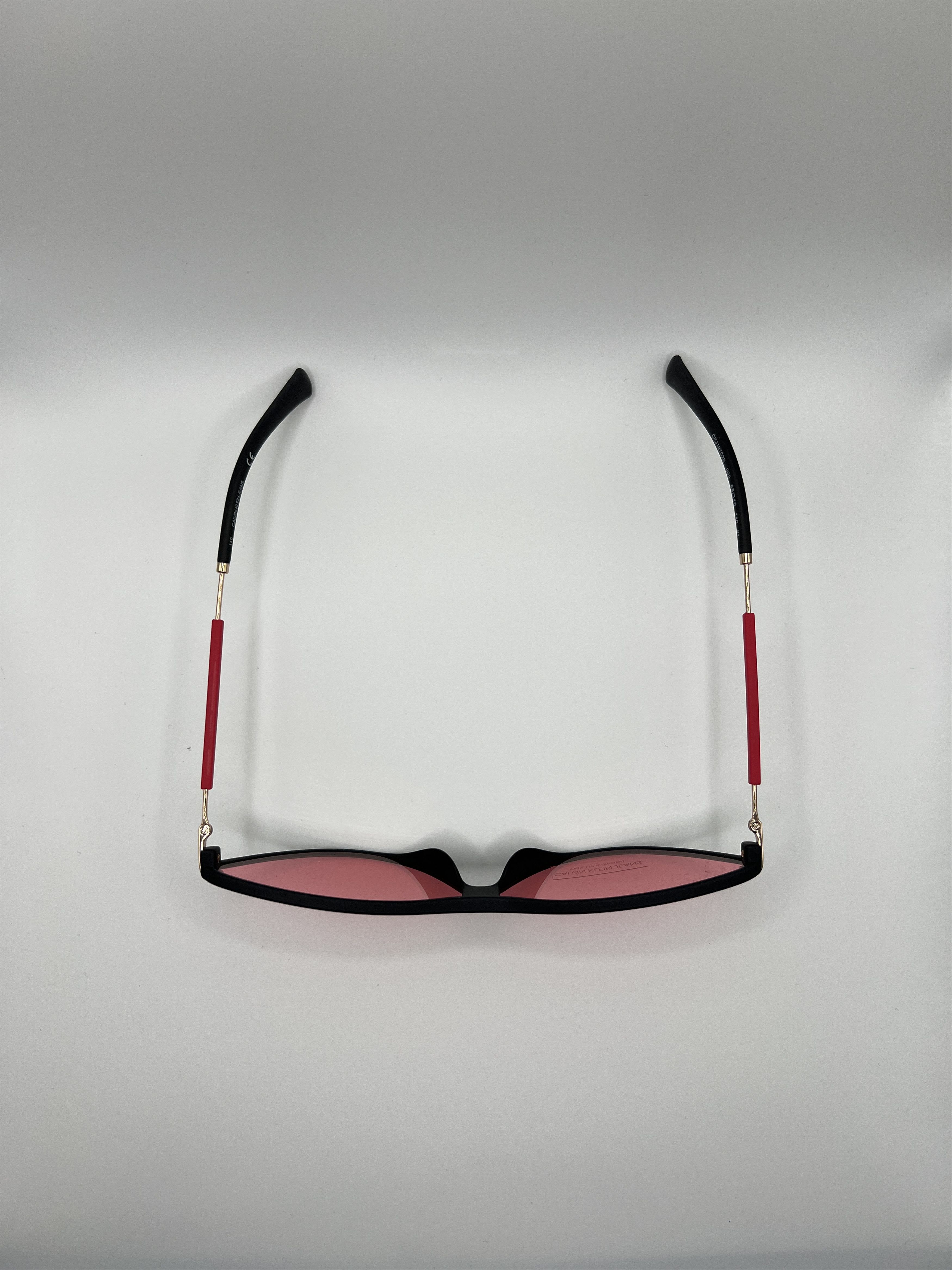 Calvin Klein Calvin Klein Jeans CKJ19702S Cat Eye Sunglasses Pink Lenses Size ONE SIZE - 4 Thumbnail