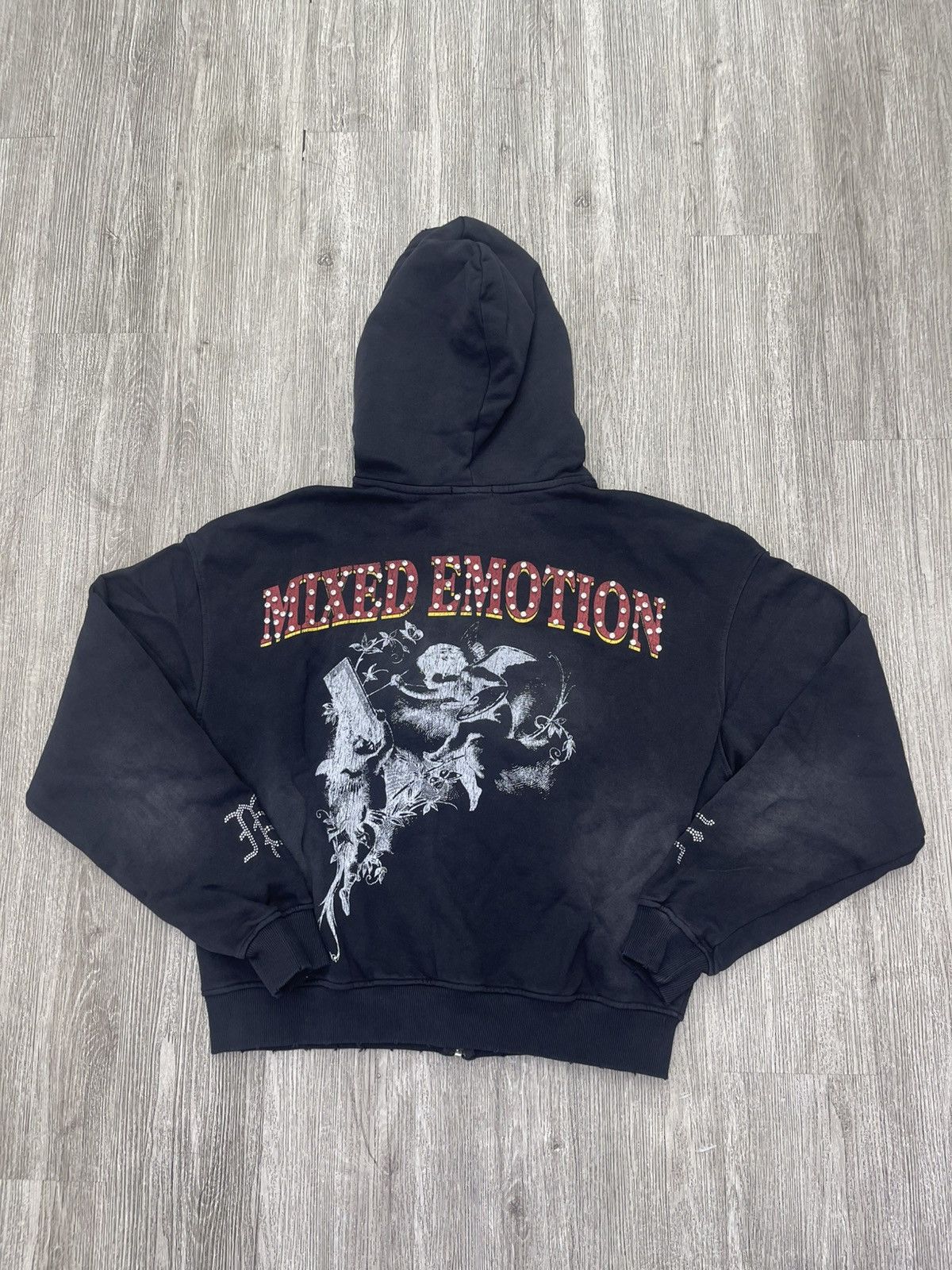 Other Mixed Emotions Angeles zip up hoodie black Size US M / EU 48-50 / 2 - 2 Thumbnail