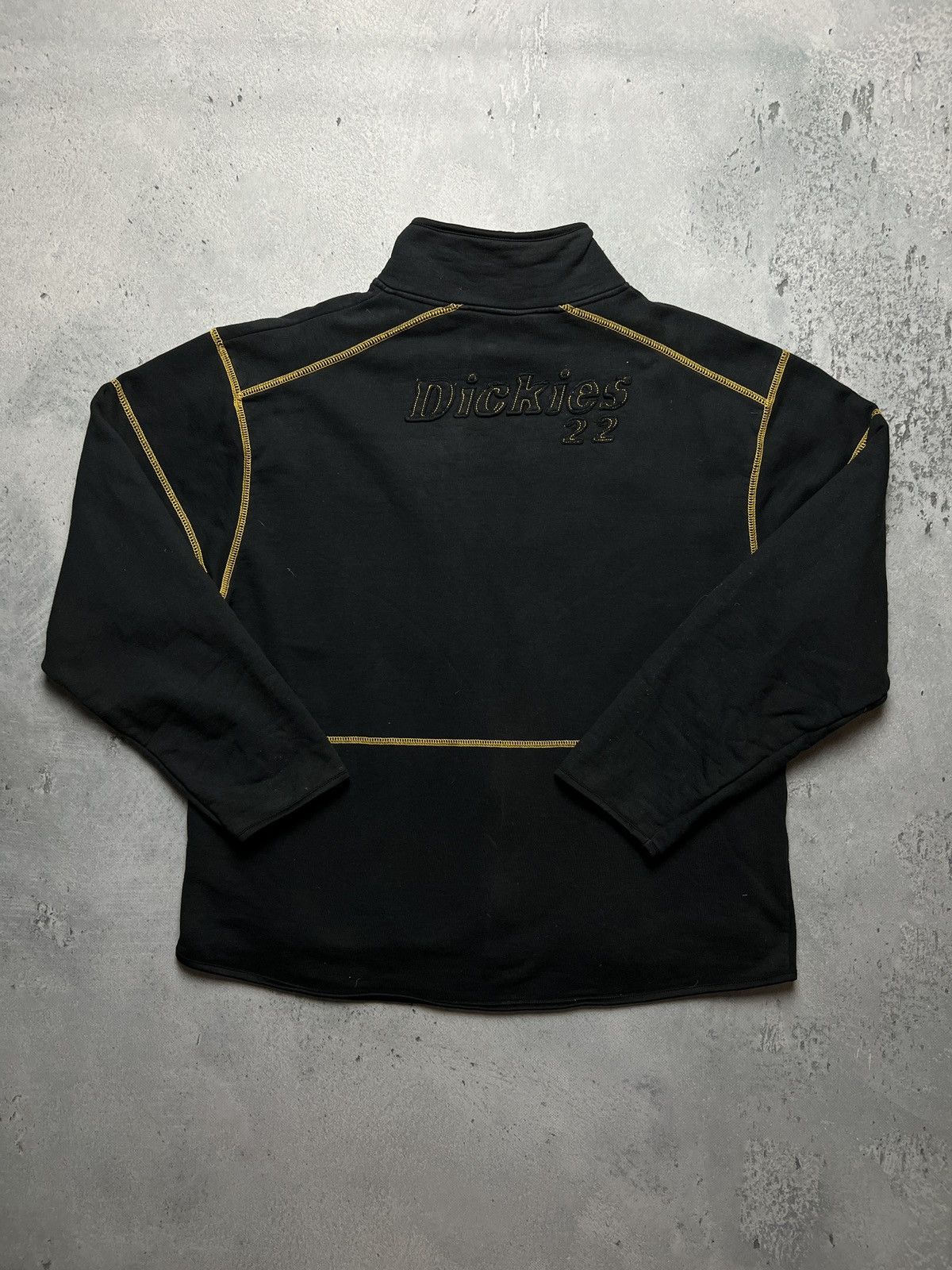 Dickies Vintage 90s Dickies 22 Workwear Thermal Lined Zip-Up Crew Size US XXL / EU 58 / 5 - 5 Thumbnail