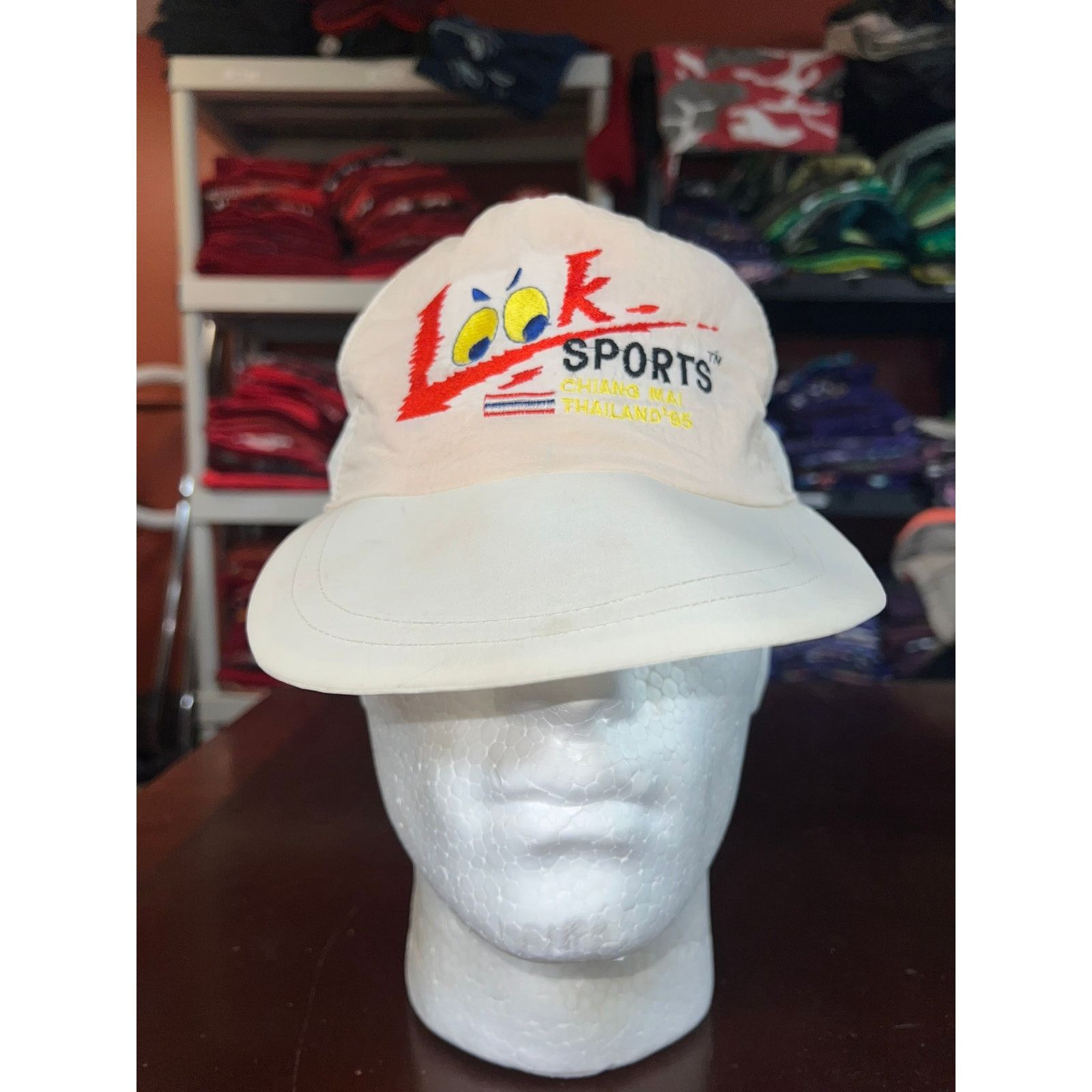 Vintage Vintage Look Sports Hat Chiang Mai Thailand 95 Cap VTG 90s Size ONE SIZE - 4 Thumbnail