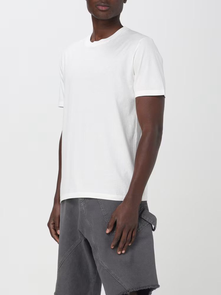 Maison Margiela o1y1124 Logo Short Sleeves T-Shirt In White Size US XL / EU 56 / 4 - 3 Thumbnail