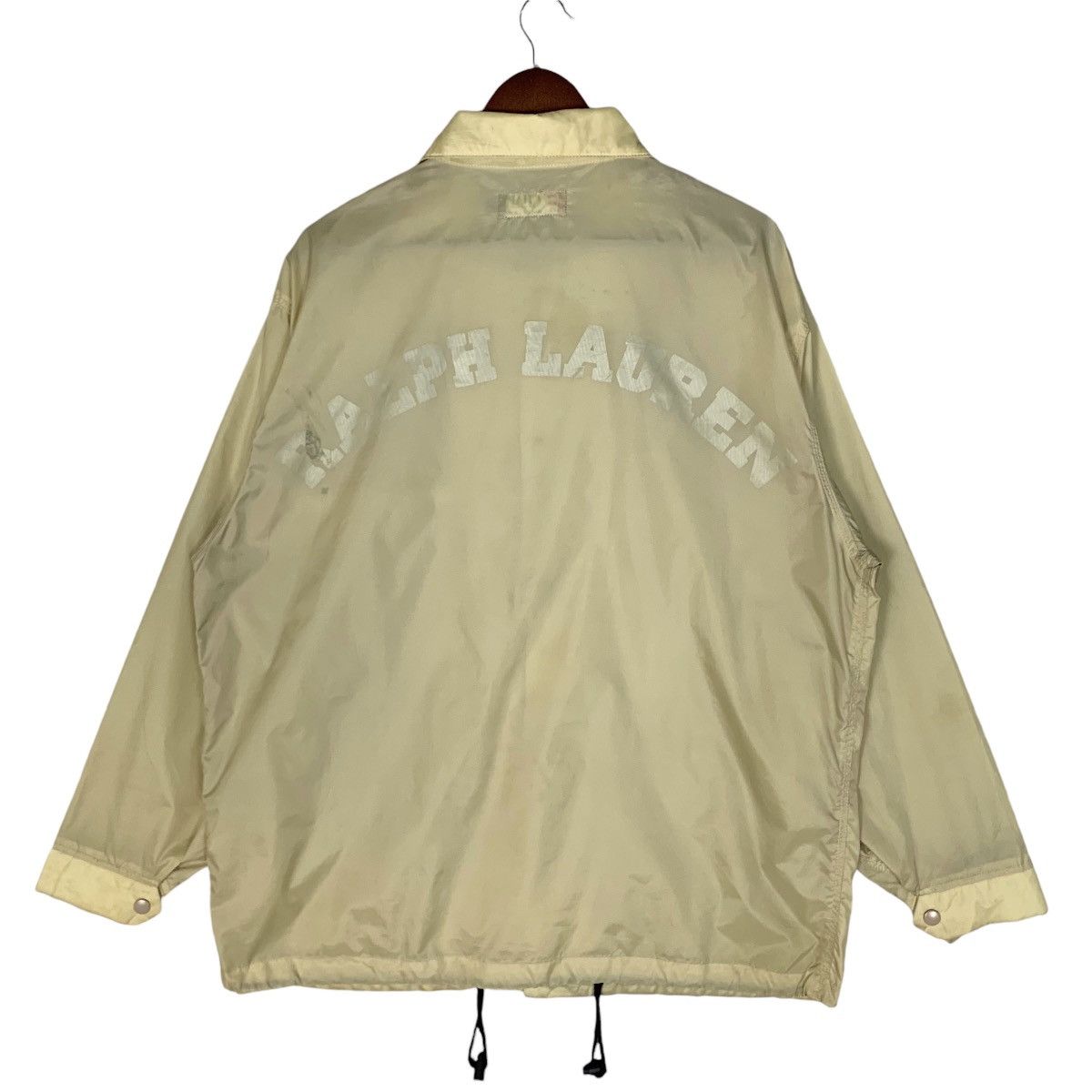 Ralph Lauren × Vintage Vintage Chaps Ralph Lauren Button Windbreaker Jacket Size L Size US L / EU 52-54 / 3 - 8 Thumbnail